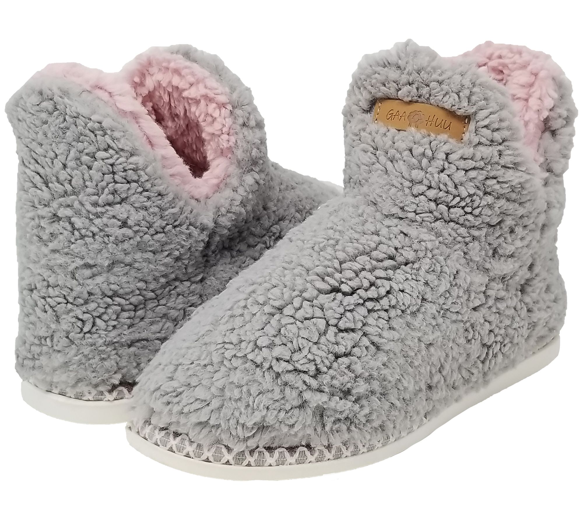 GaaHuu Womens Berber Boot Slippers