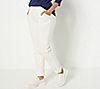 Sport Savvy Regular French Terry Ankle Length Roll Cuff Pant