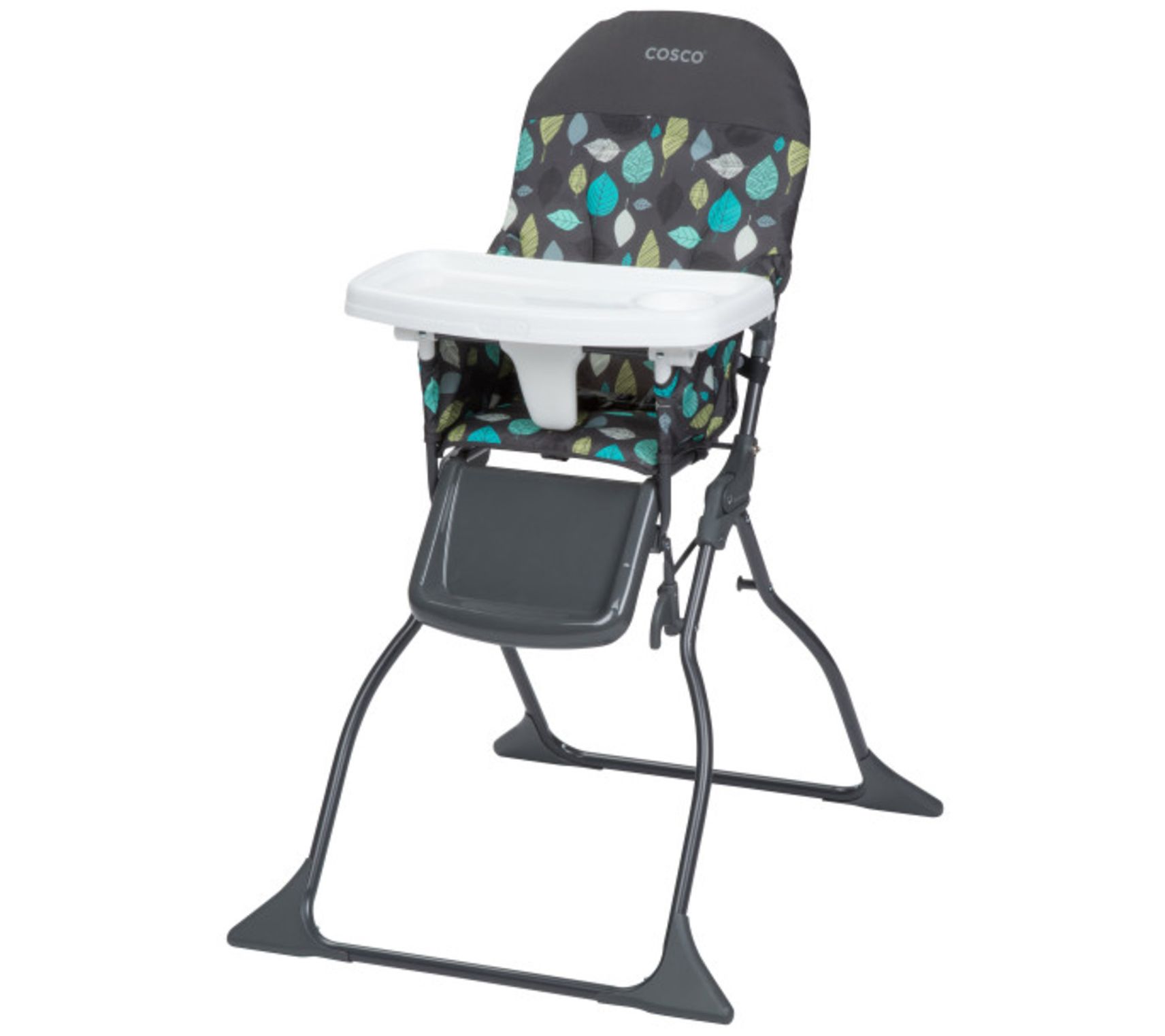 COSCO SIMPLE FOLD HIGH CHAIR 3-position Adjustable Tray Multiple Colors 