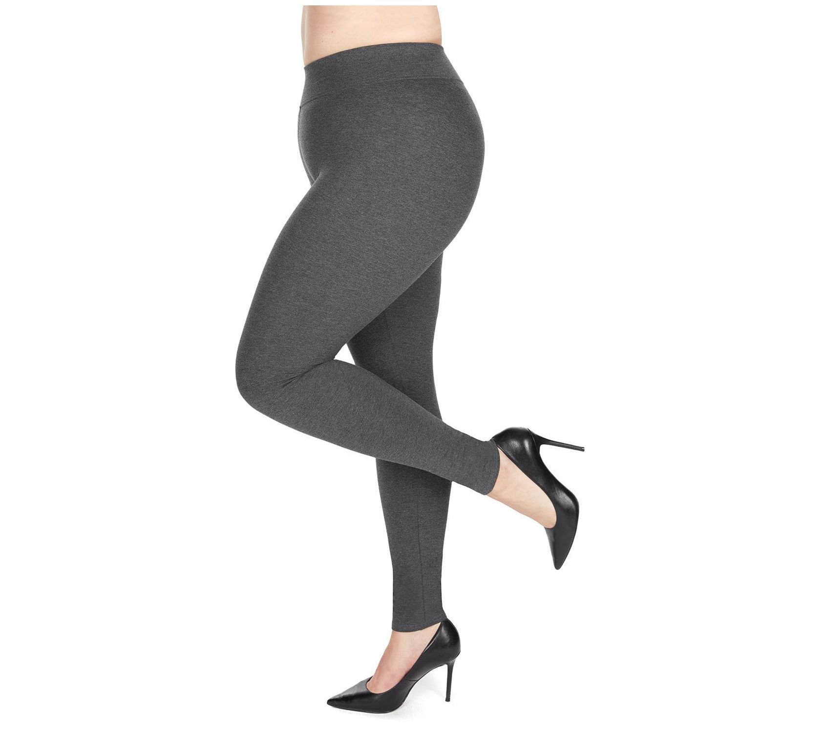 Memoi Cotton-Blend Yoga Pants