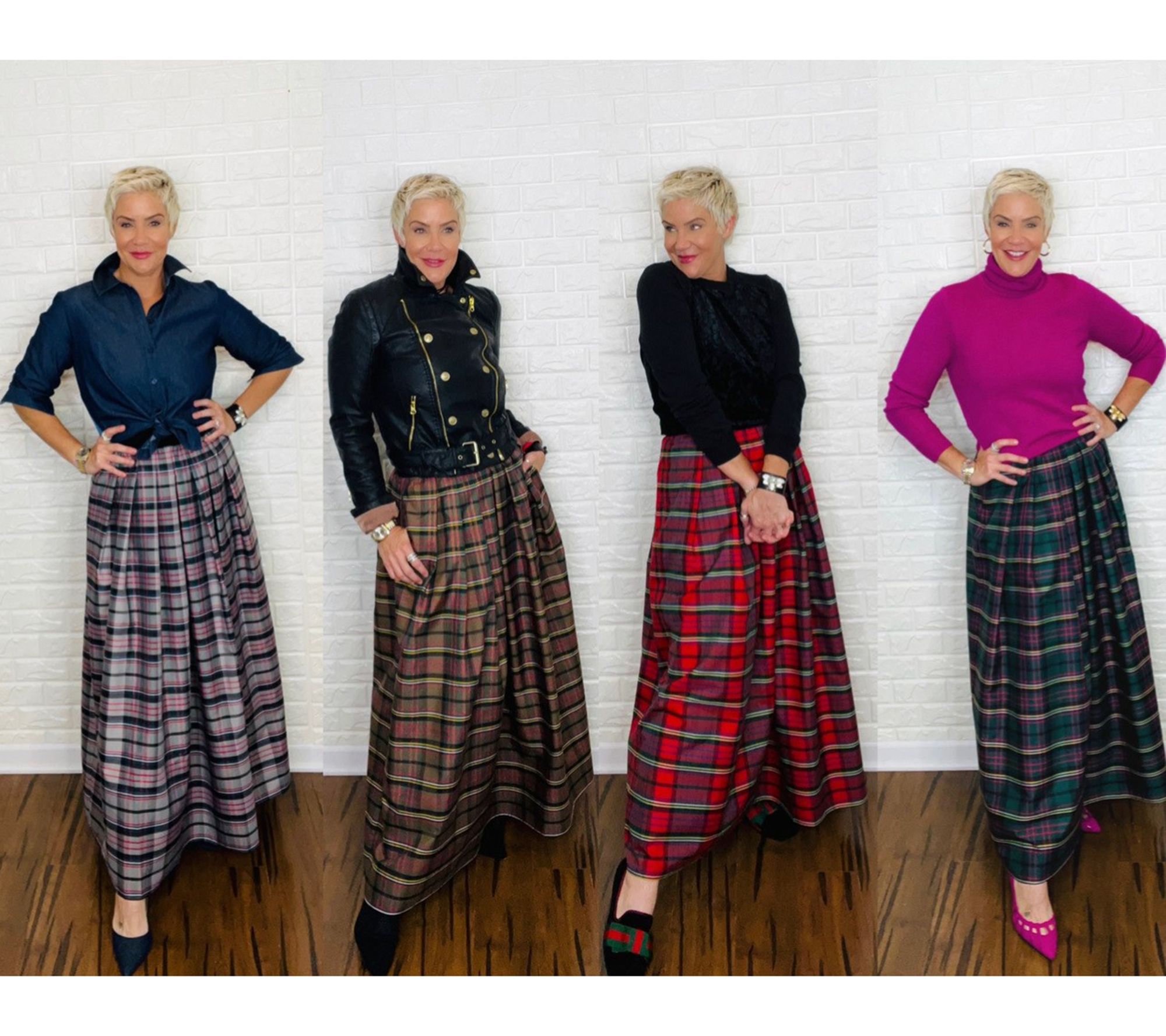 Women's maxi cheap skirts qvc