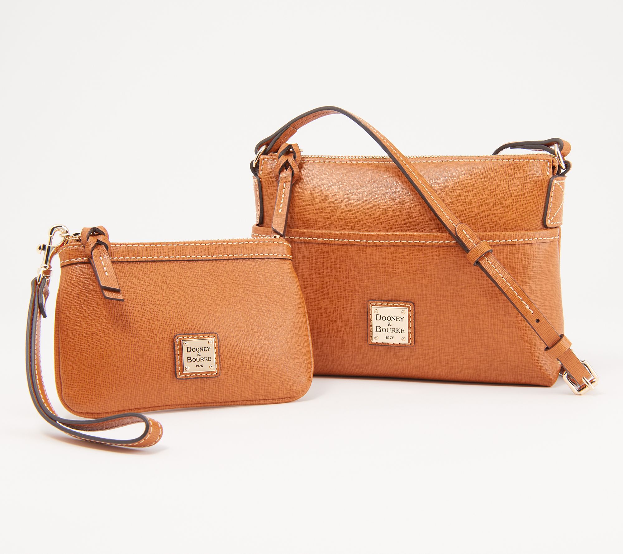 Dooney and store bourke saffiano crossbody