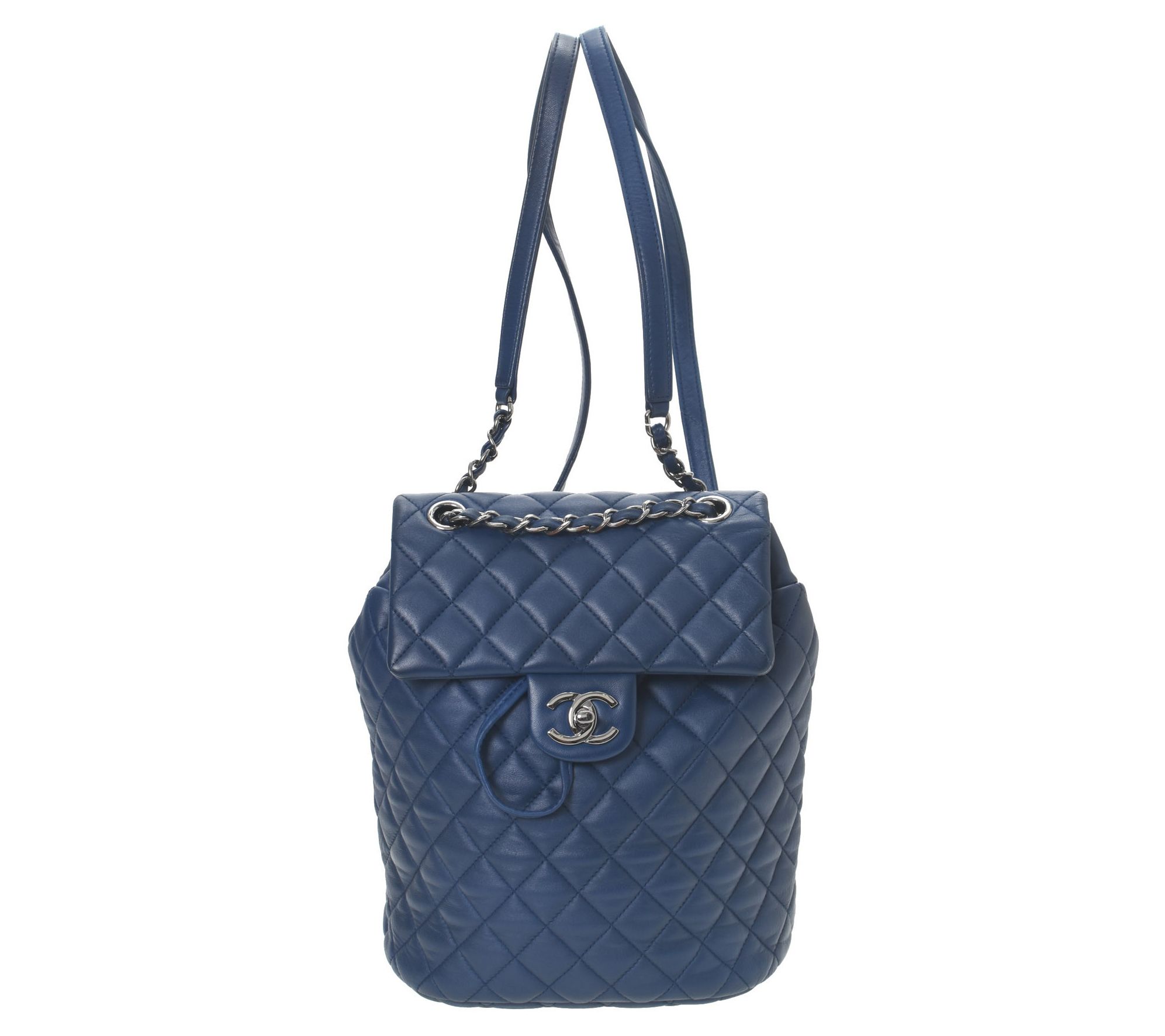 Pre-Owned Chanel Quilted Urban Spirit Backpack- 2218MQ18 