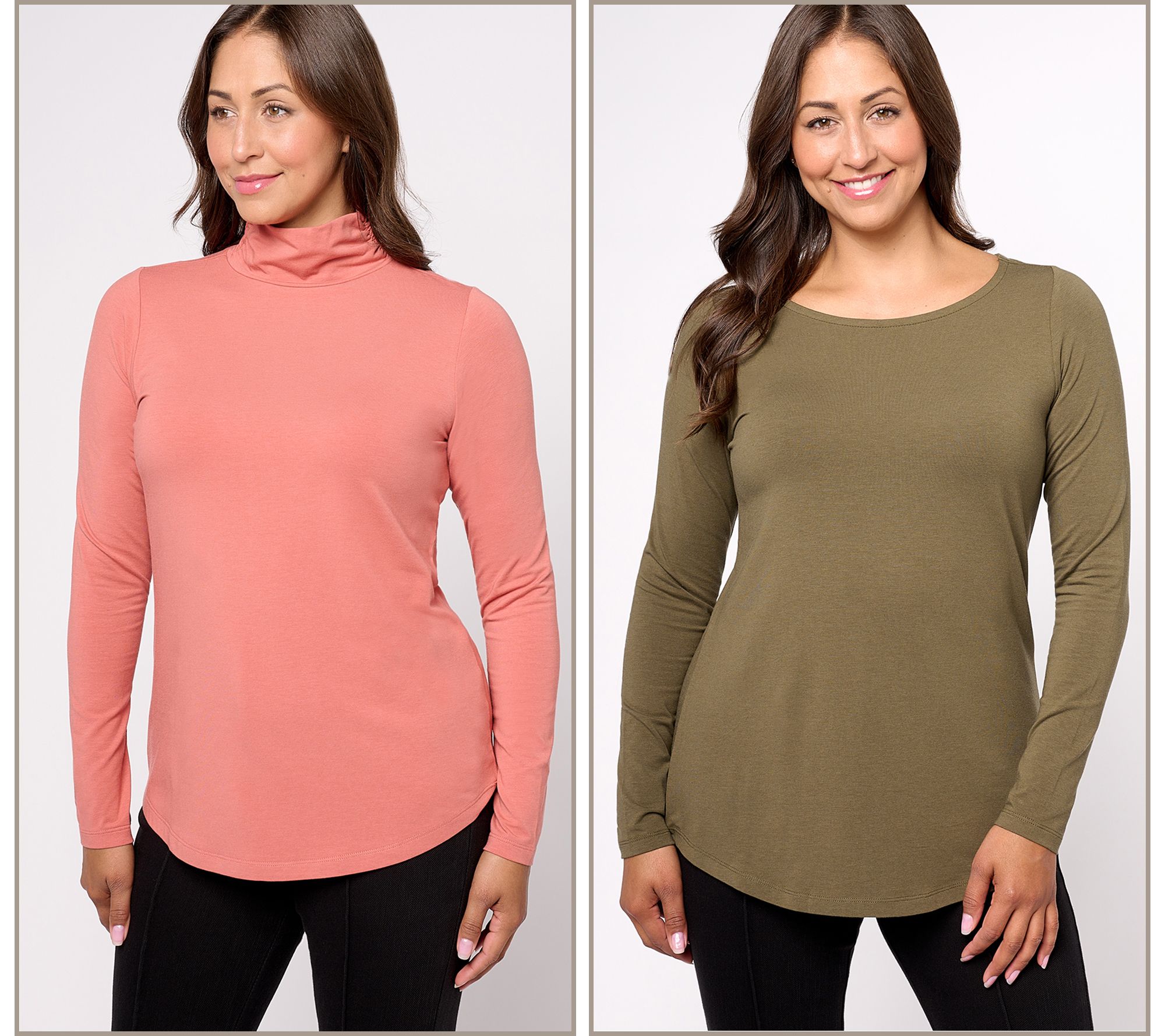 Belle by Kim Gravel Primabelle Knit Set of 2 Tops