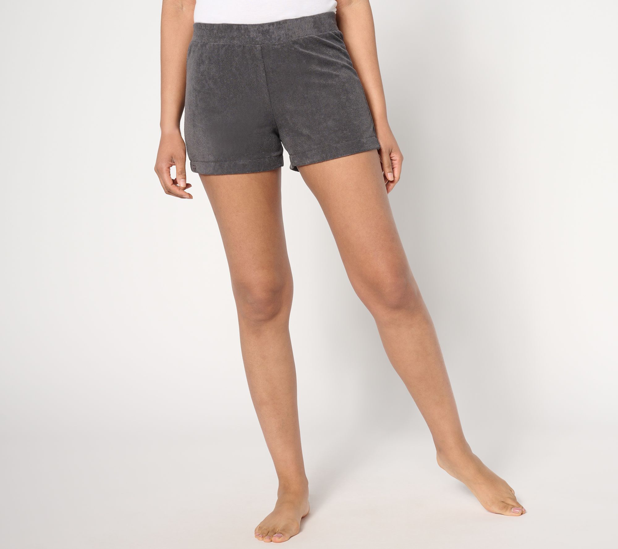 Intro Petite Size Daisy High Waisted Pull-On Stretch Bermuda