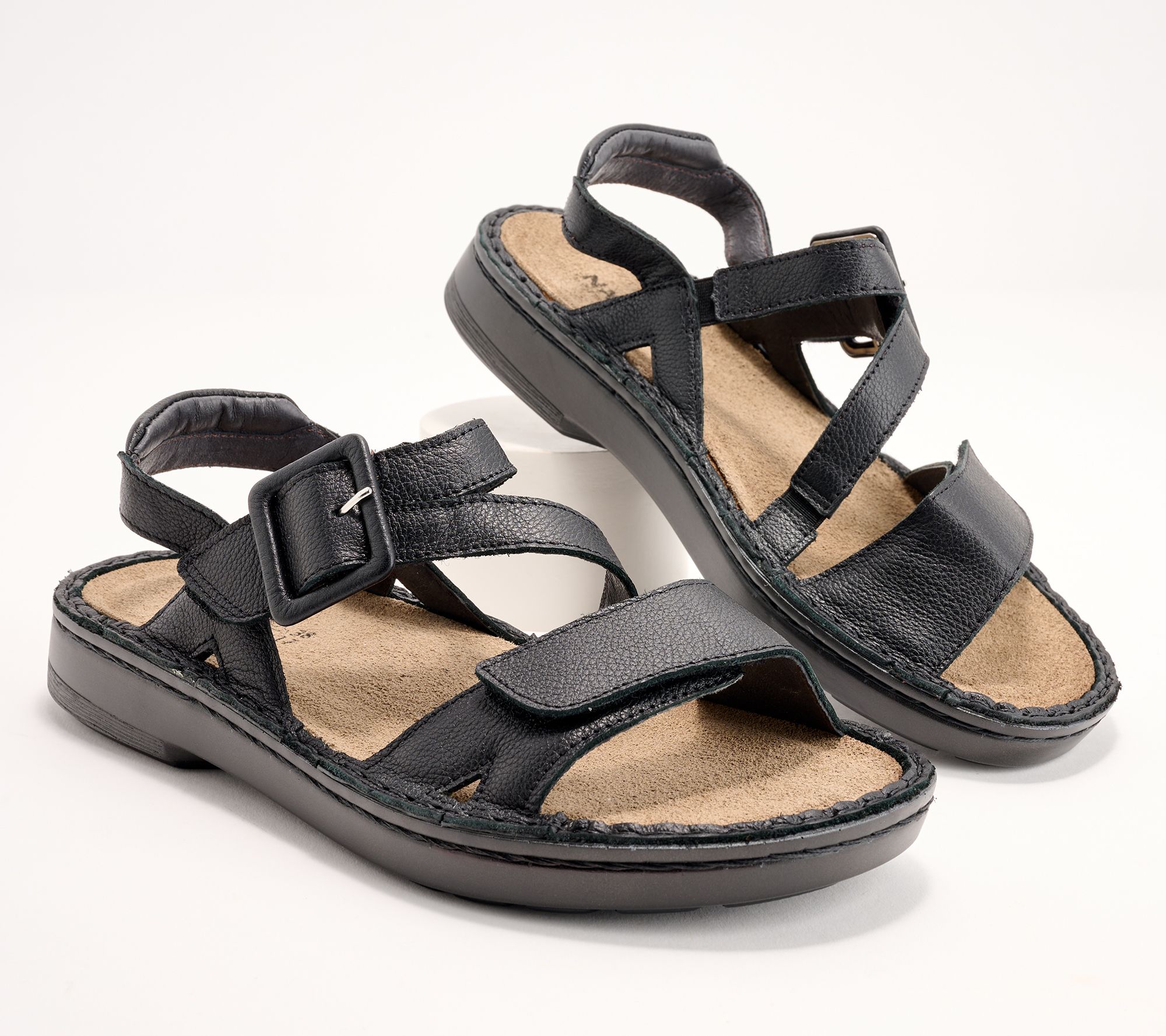 Naot Leather Multi-Strap Sandals - Castelo 