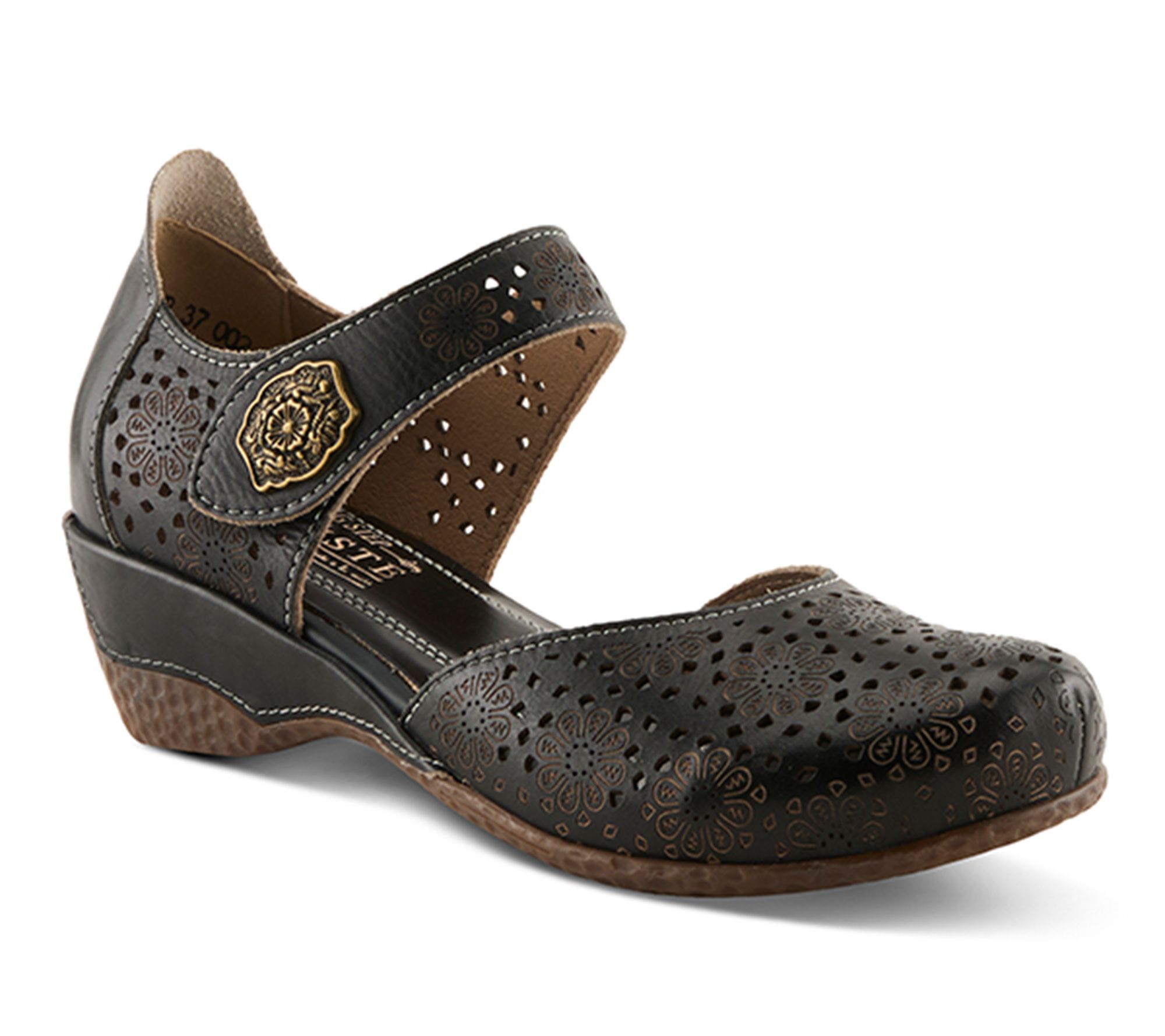 L'Artiste by Spring Step Leather Mary Janes - Americana