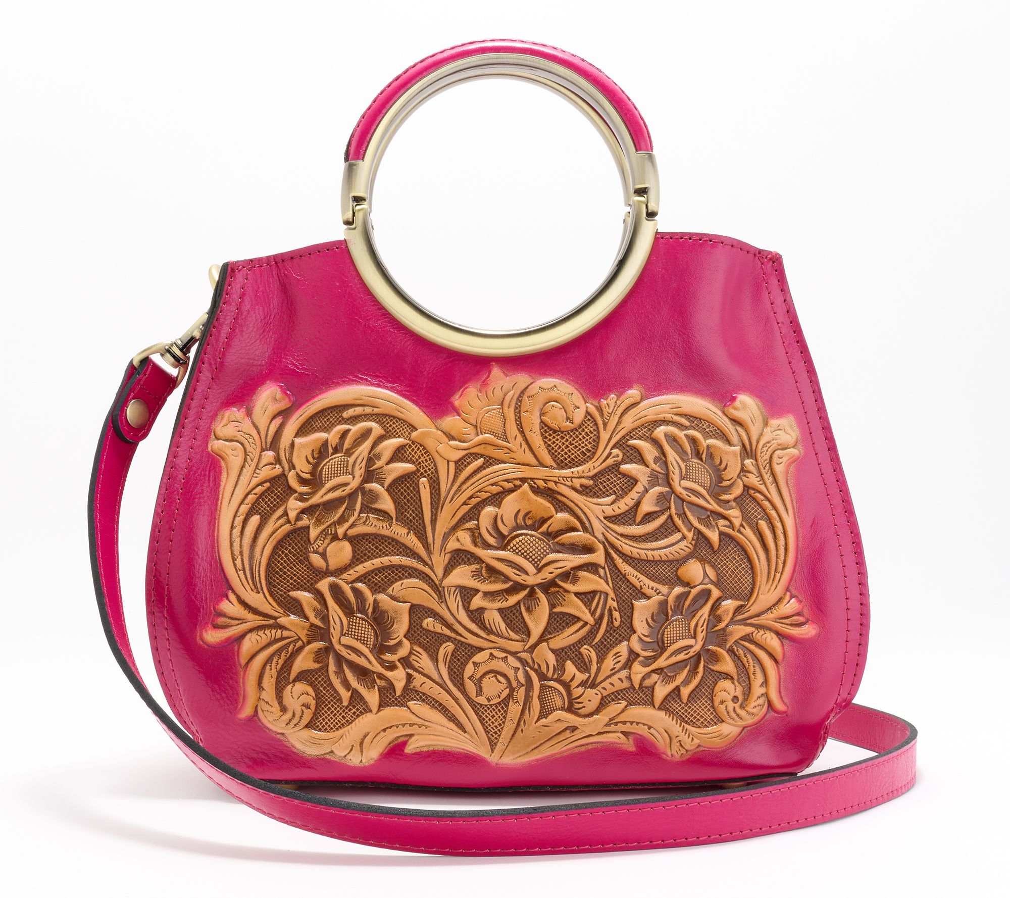 Patricia Nash Natural Cavo Tooling Colorblock Aria Shopper