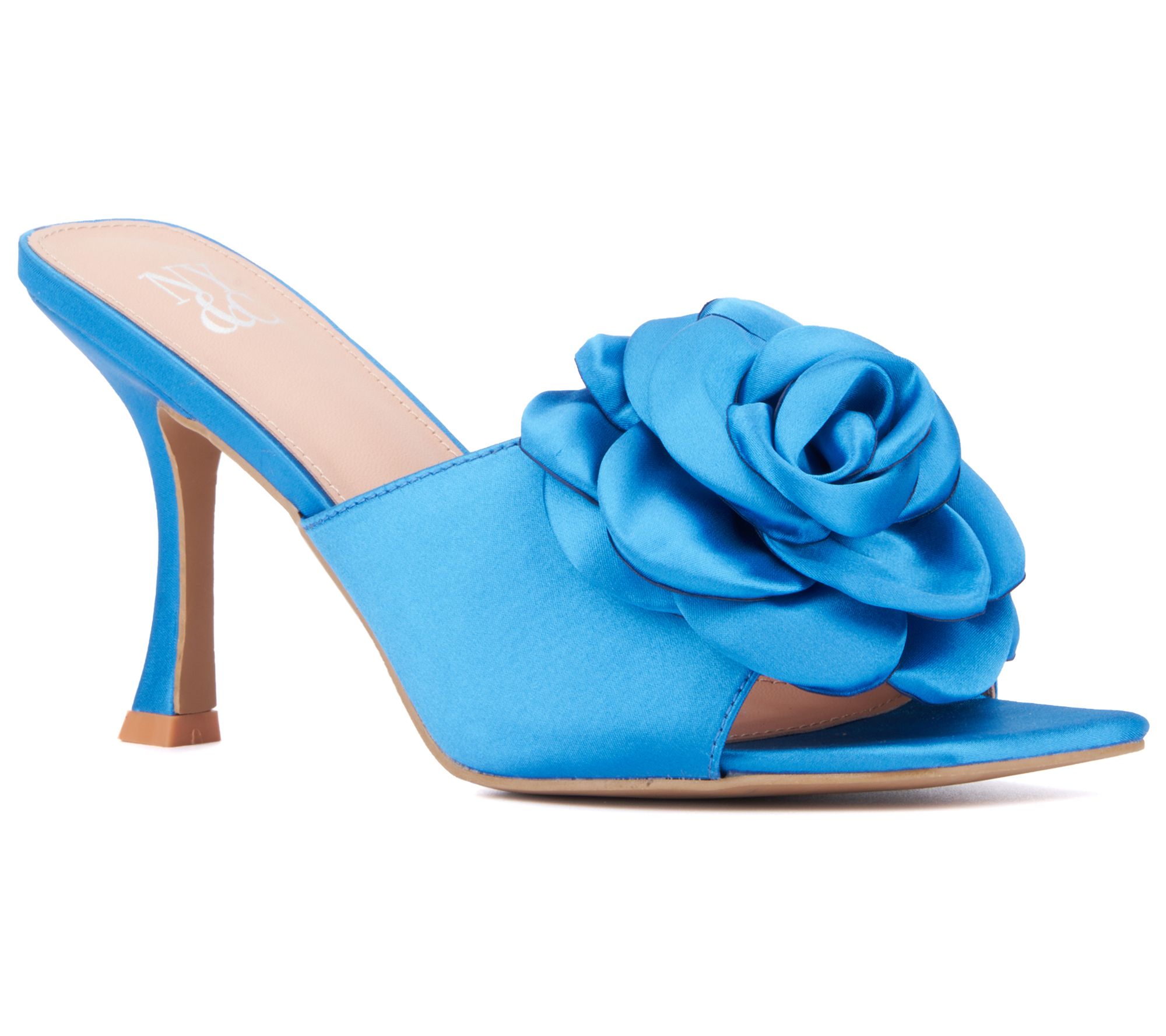 New York & Company Women's Gardenia Heel Slide