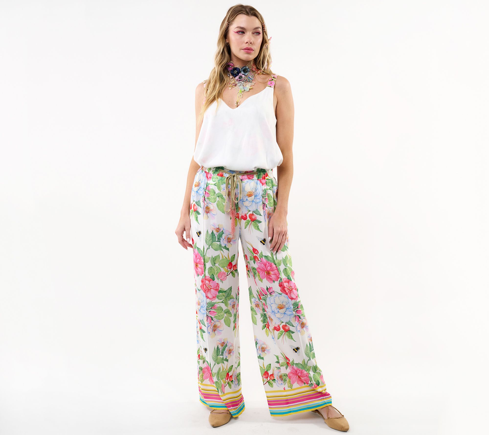 Aratta La Ville Rose Drawstring Pants