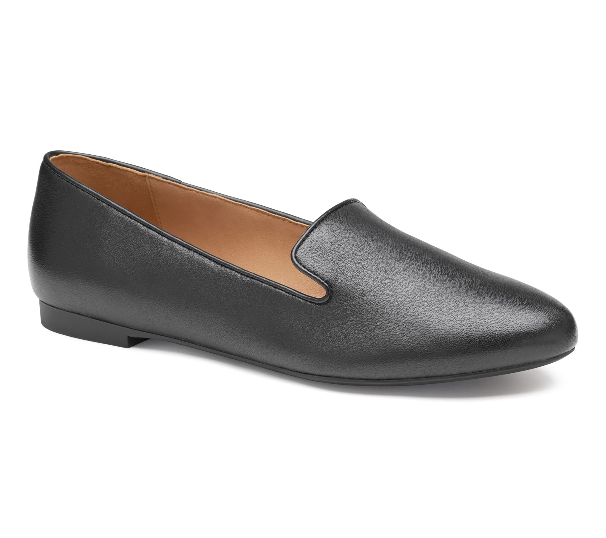 Johnston & Murphy Delanie Leather Slip On Loafe r