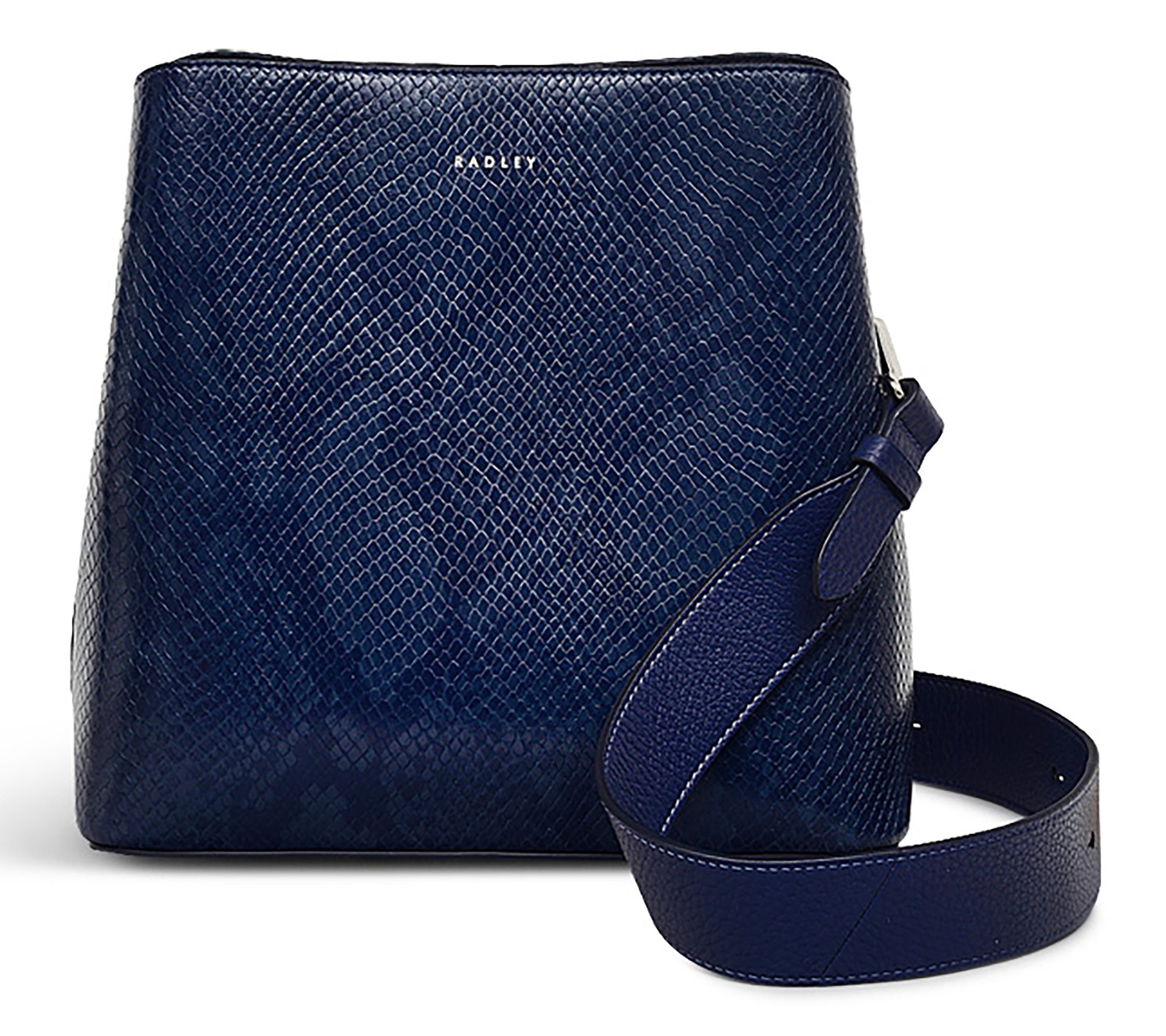 RADLEY Dukes Place Faux Snake Medium Leather Crossbody