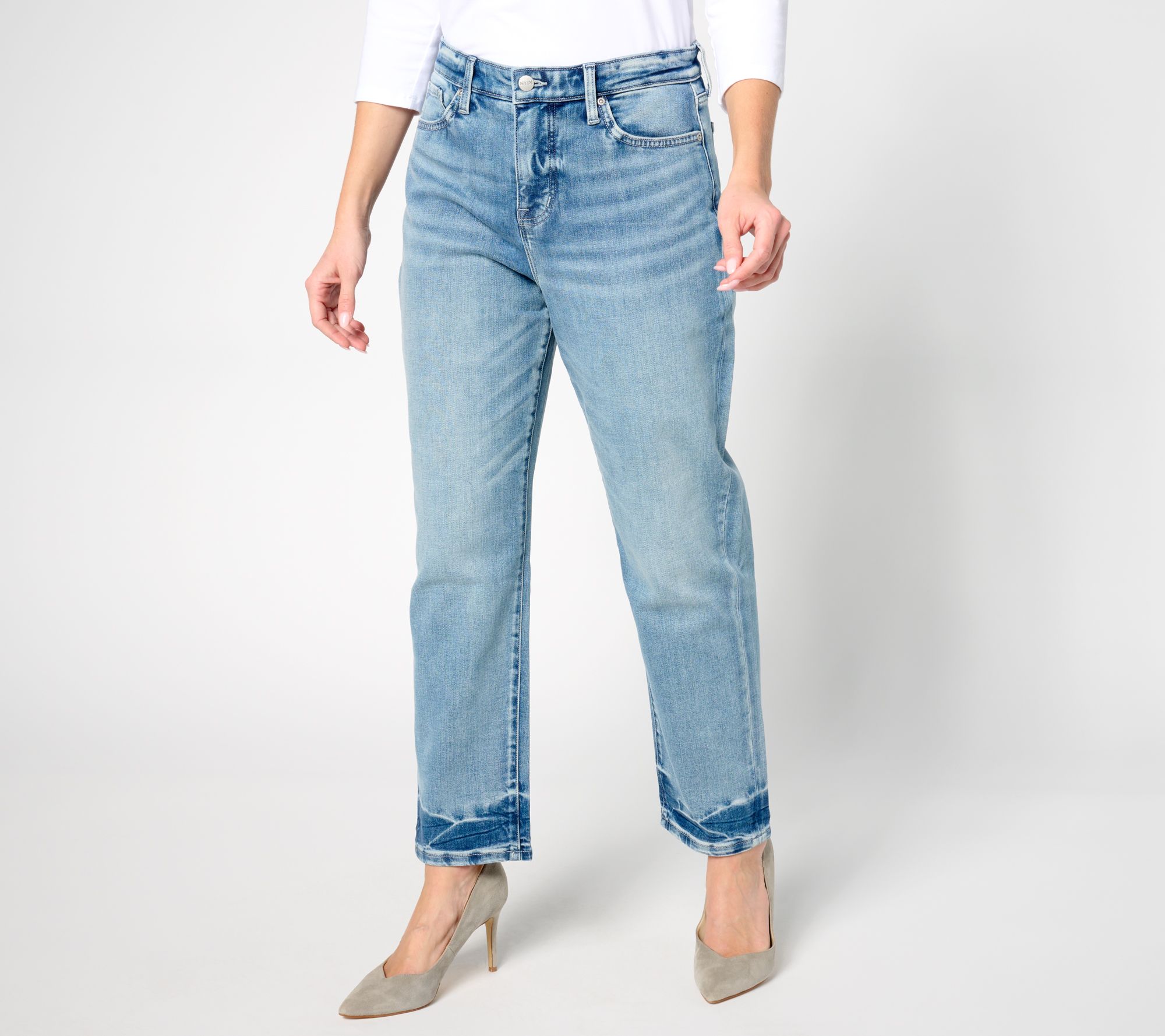"As Is" NDYJ Relaxed Boyfriend Jean- Torrent Peak