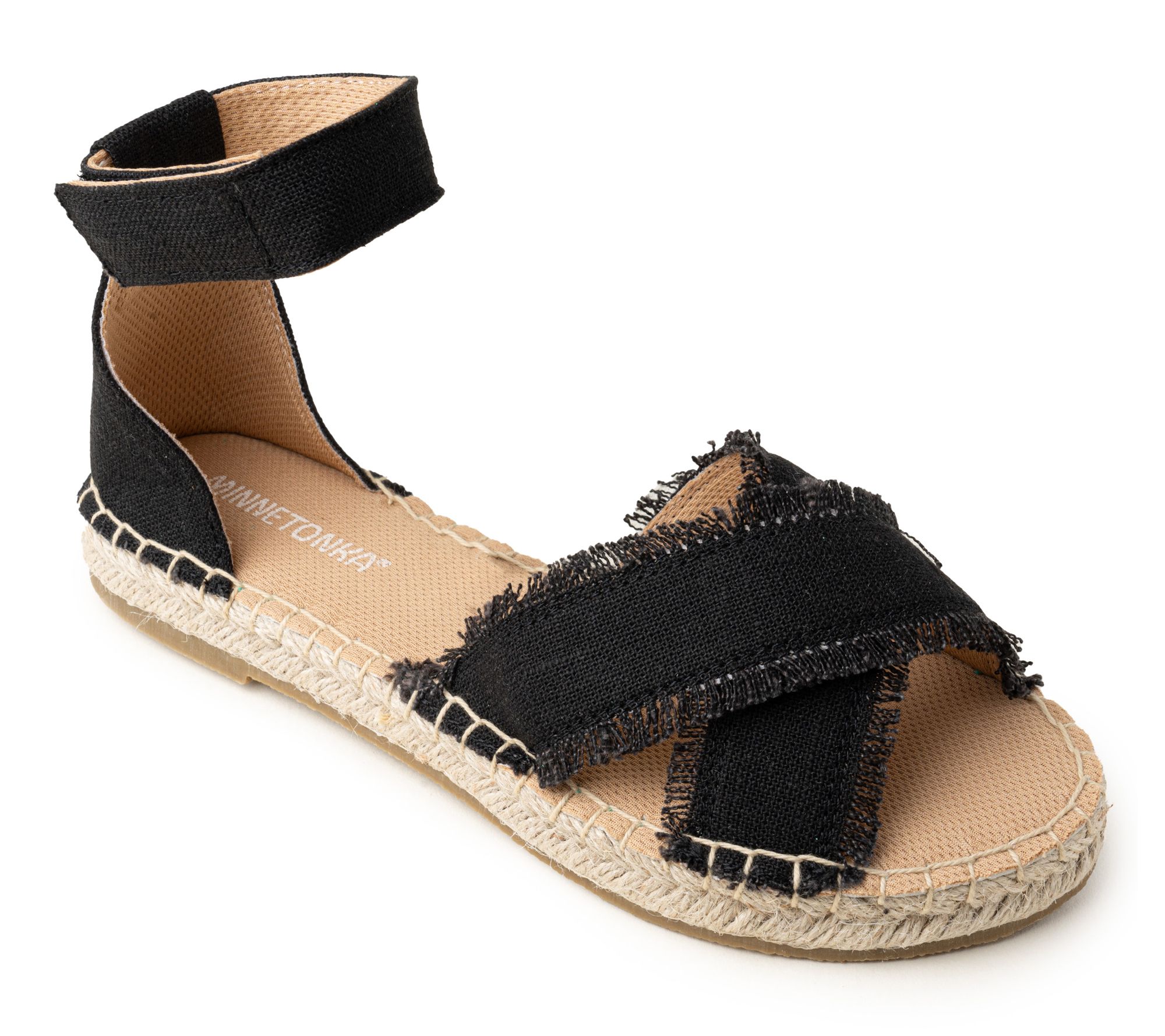 Minnetonka Women's Pemma Ankle Strap EspadrilleSandals