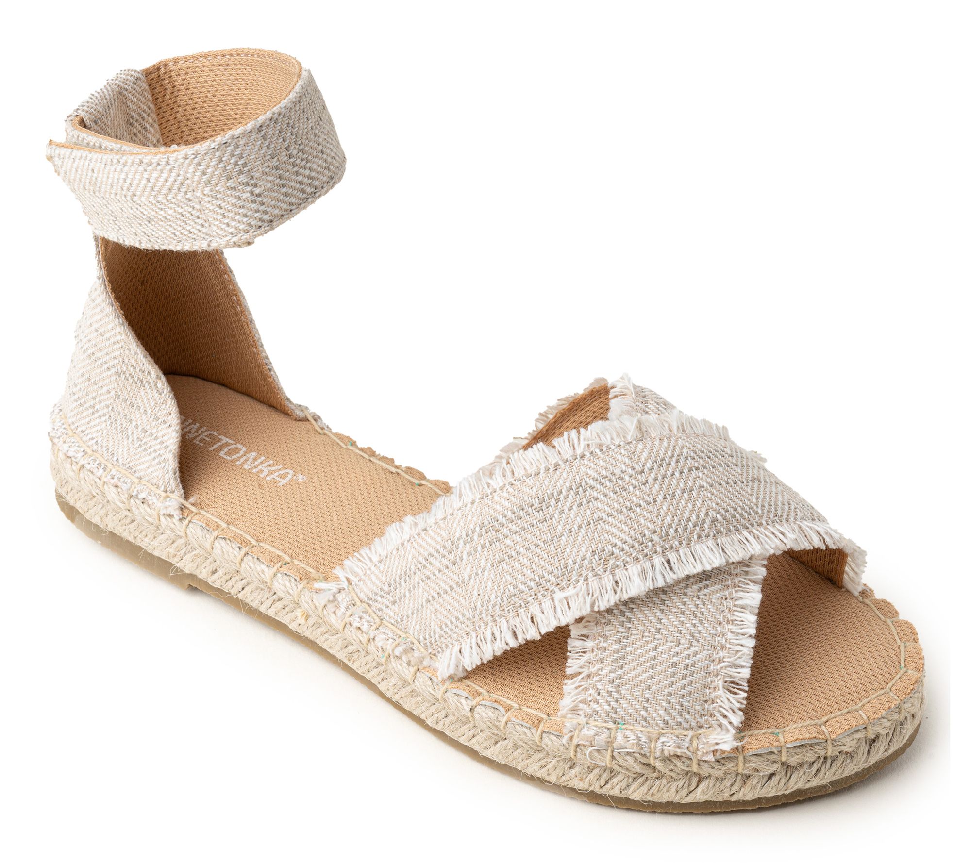 Minnetonka Women's Pemma Ankle Strap EspadrilleSandals
