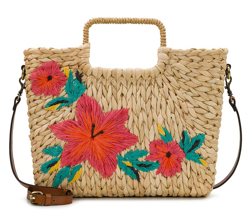 Patricia Nash Mykonos Top Handle Woven Crossbody
