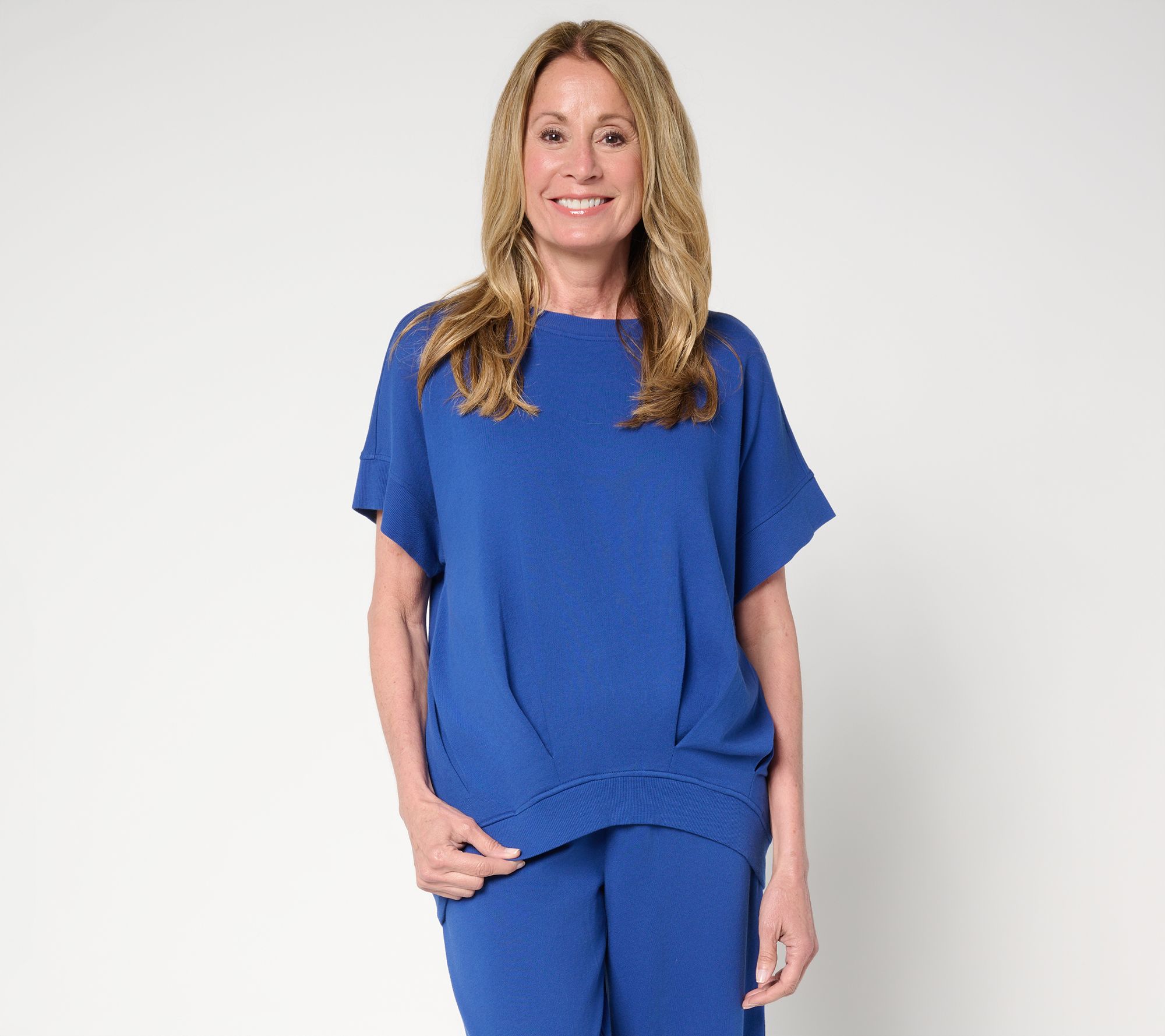 Carla Rockmore Collection The Modern Short Sleeve Sweatshirt