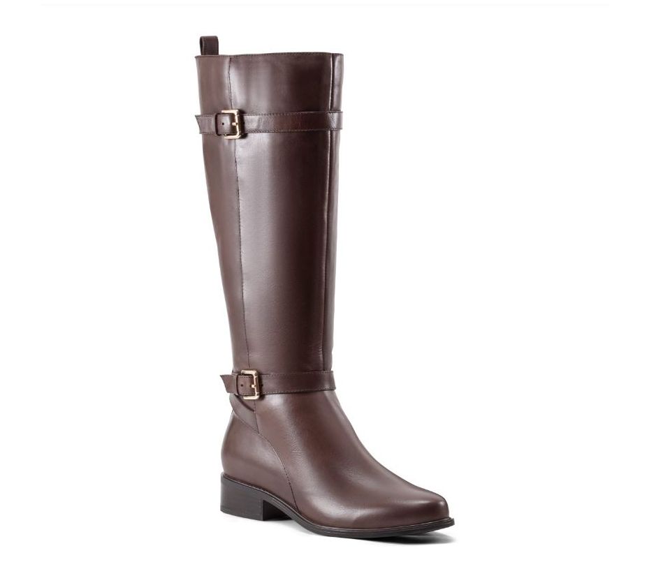 Rockport Leather Medium Calf Tall-Shaft Boots-Harper