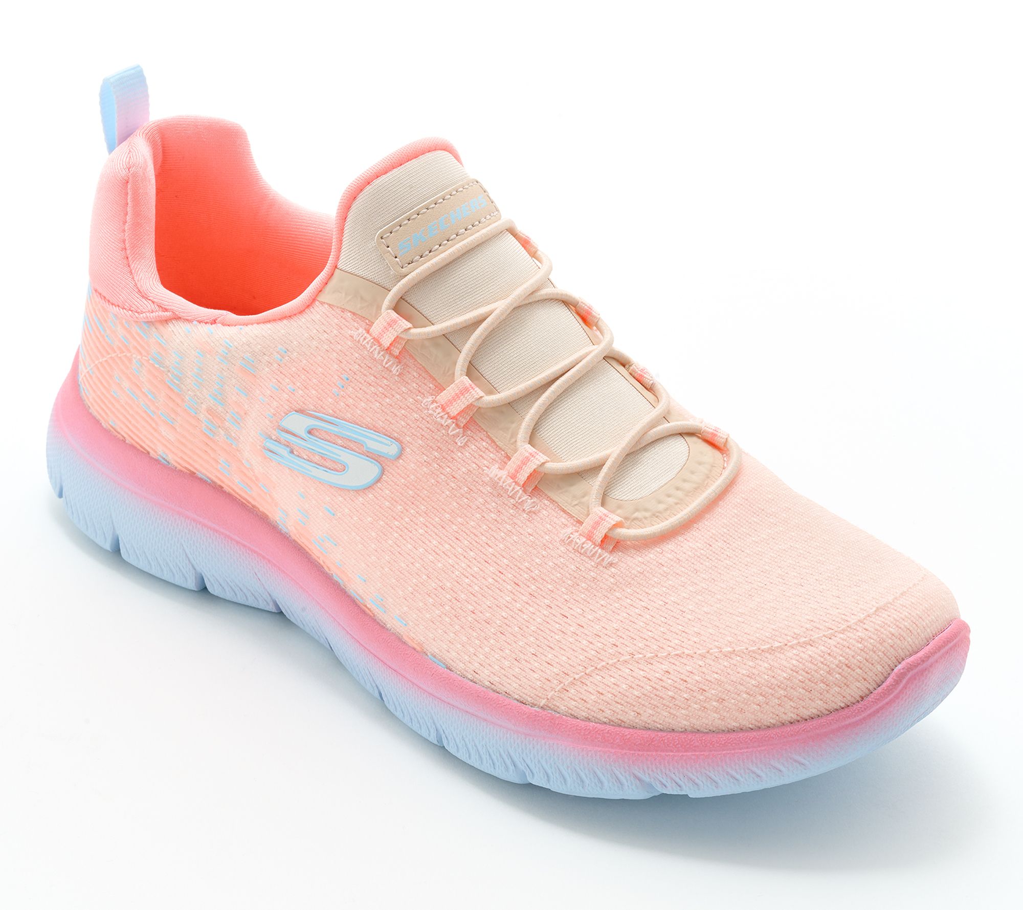 "As Is" Skechers Summits Monomesh Bungee Sneakers