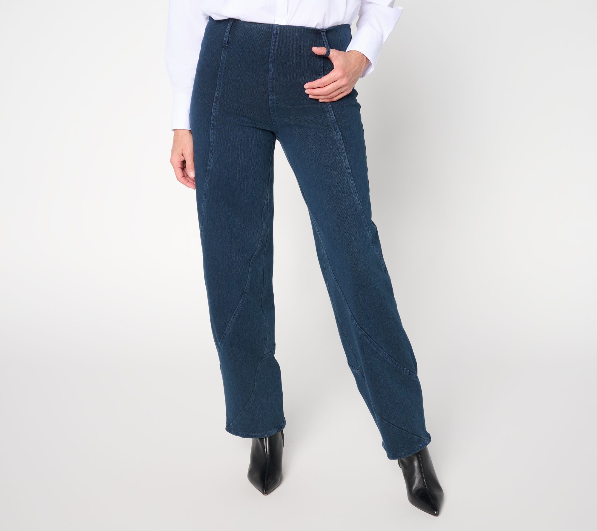 Lysse New York Amabel Seamed Barrel Jeans