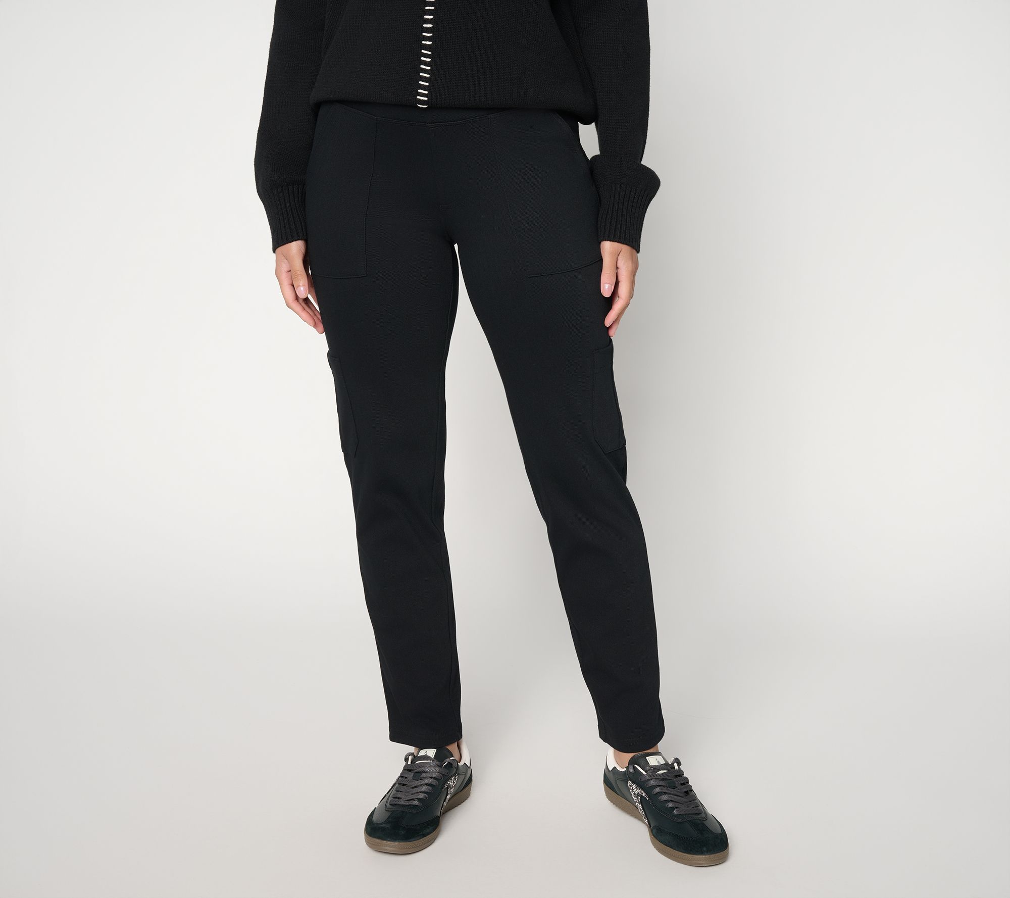 Women with Control Tall St. Tropez Twill Straight Leg Ankle Pants