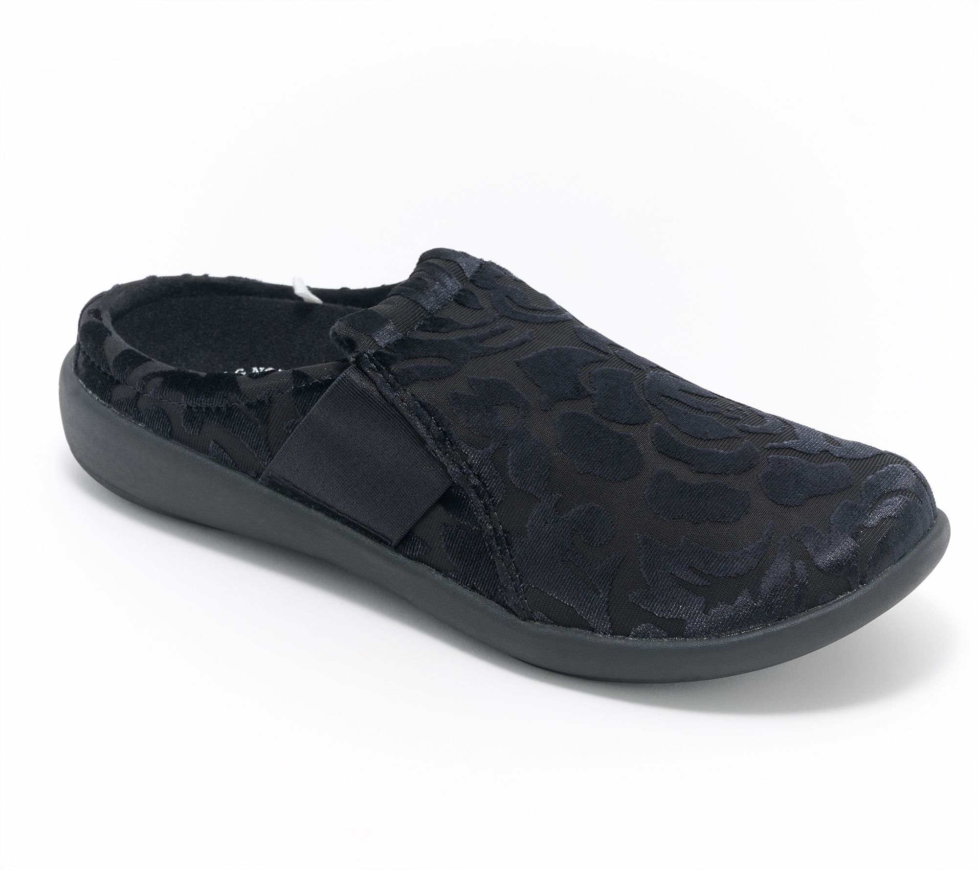 Revitalign Orthotic Burnout Velvet Mules- Siesta Glamour