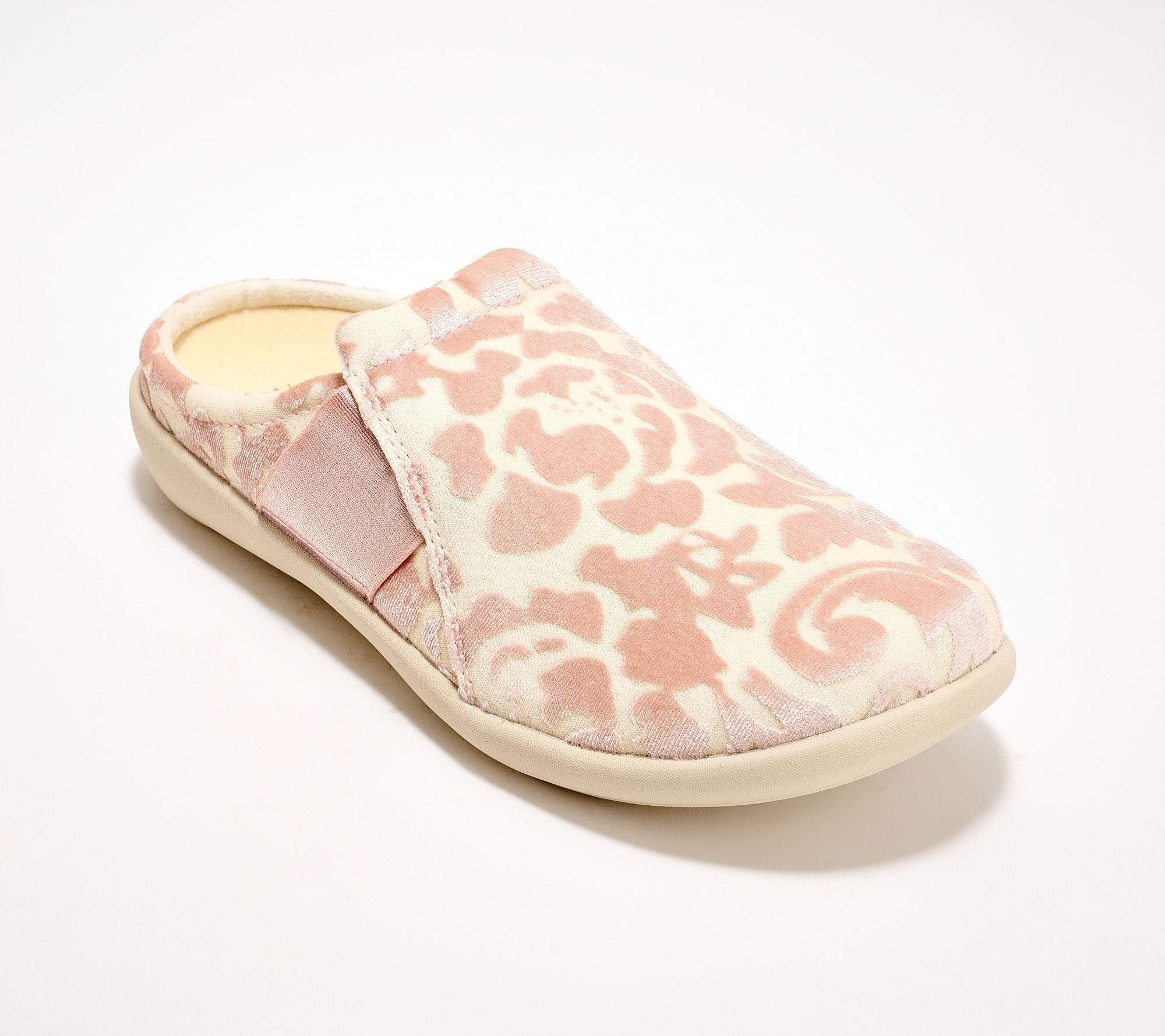 Revitalign Orthotic Burnout Velvet Mules- Siesta Glamour