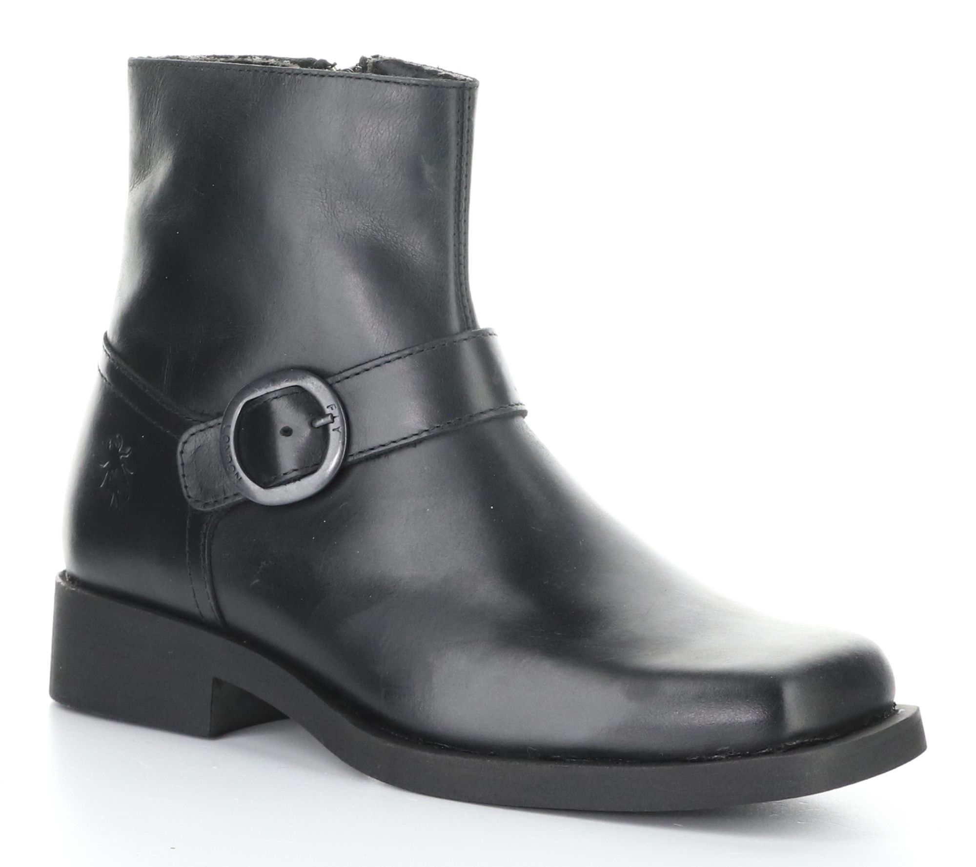 Fly London Rug Side Zip Leather Boot - Rifu327Fly