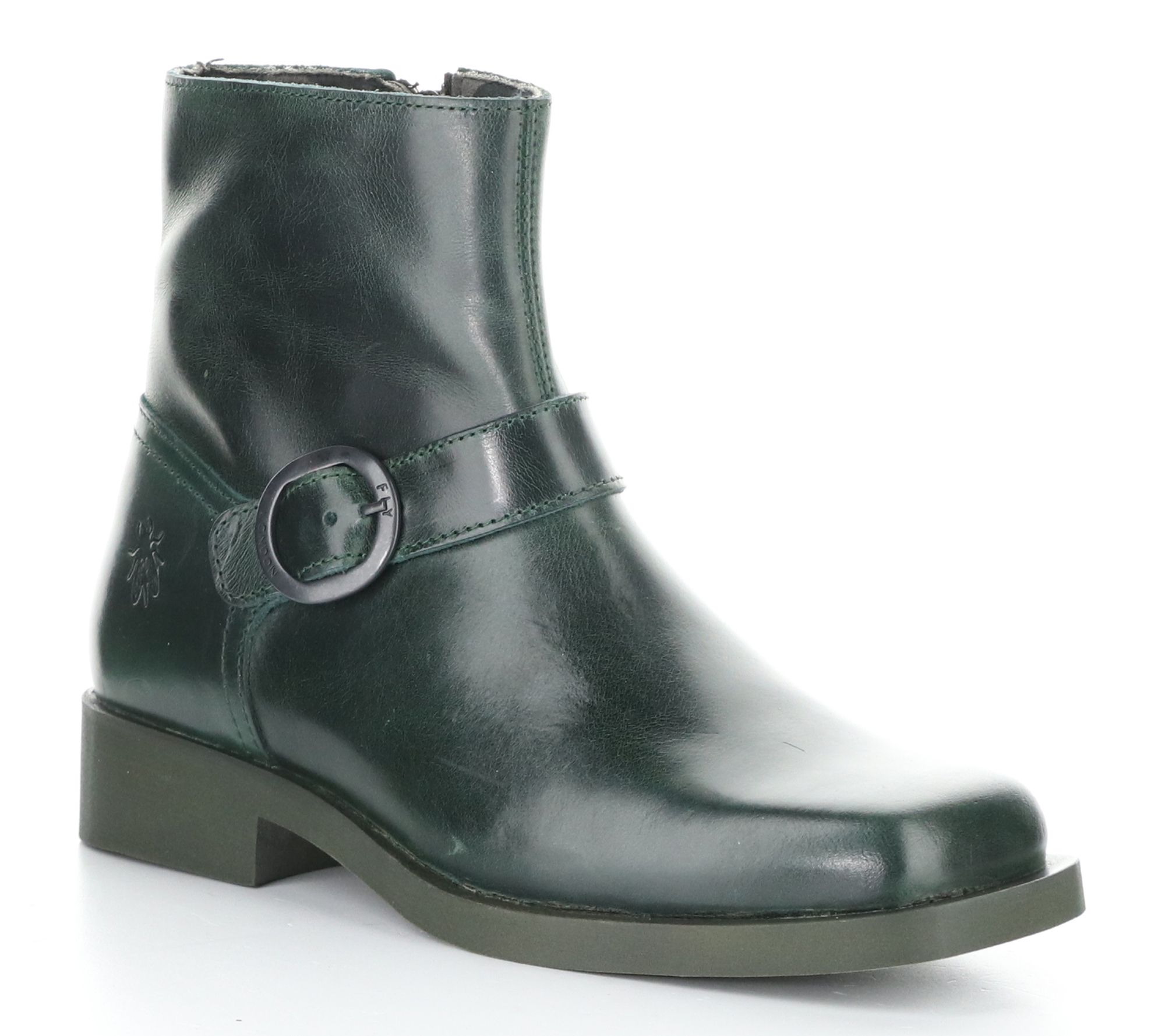 Fly London Rug Side Zip Leather Boot - Rifu327Fly
