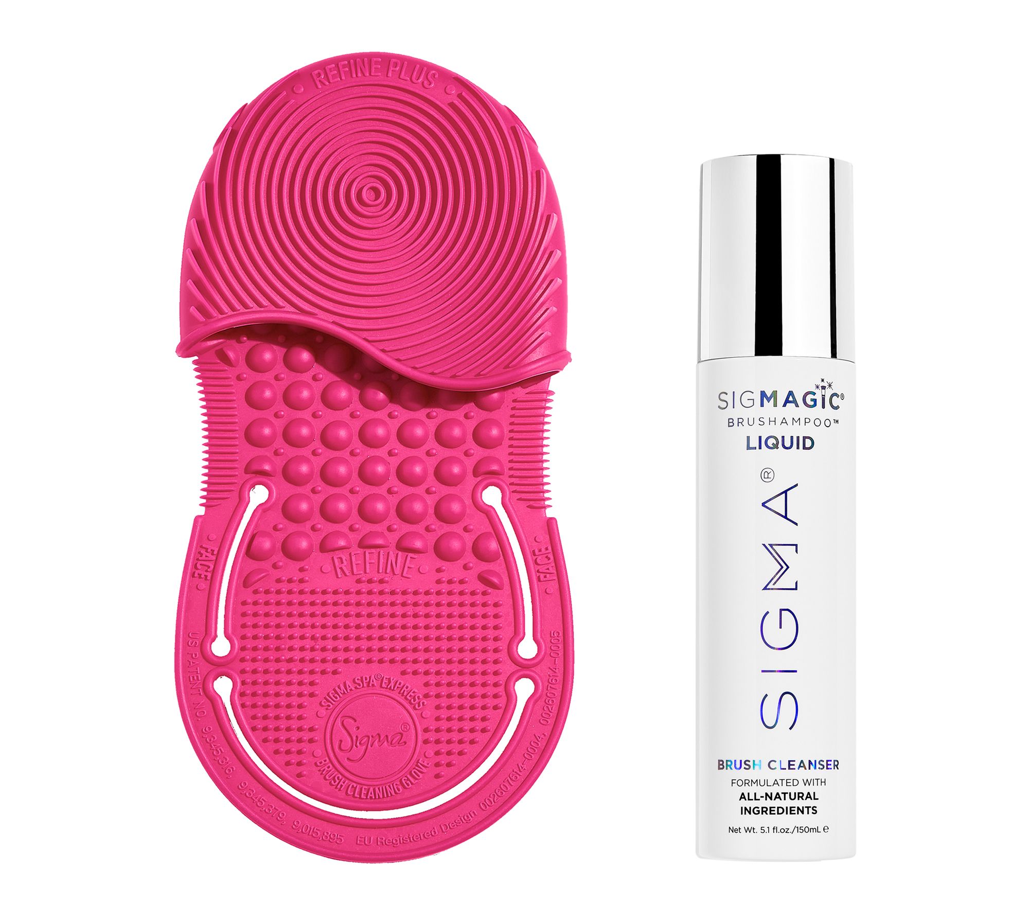Sigma Beauty's Express Cleaning Duo: Sigmagic &Express Glove