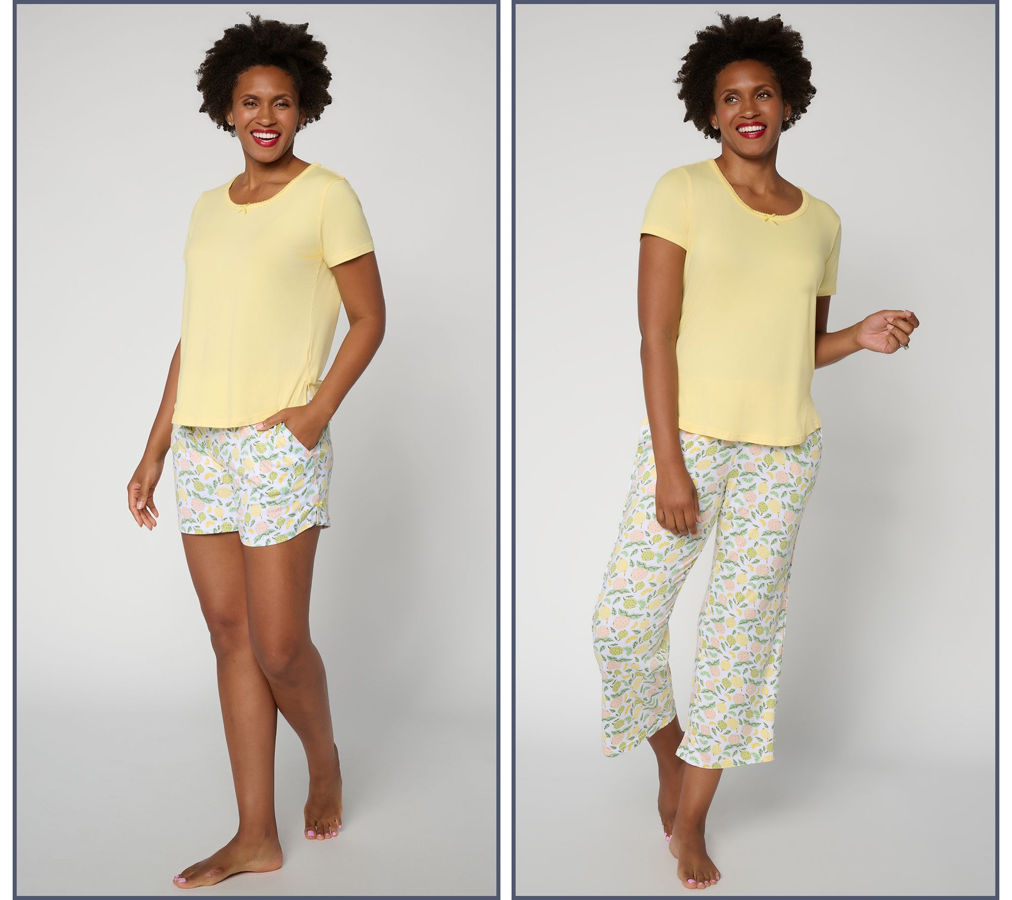 MUK LUKS Cloud Knit 3-Piece Pajama Set