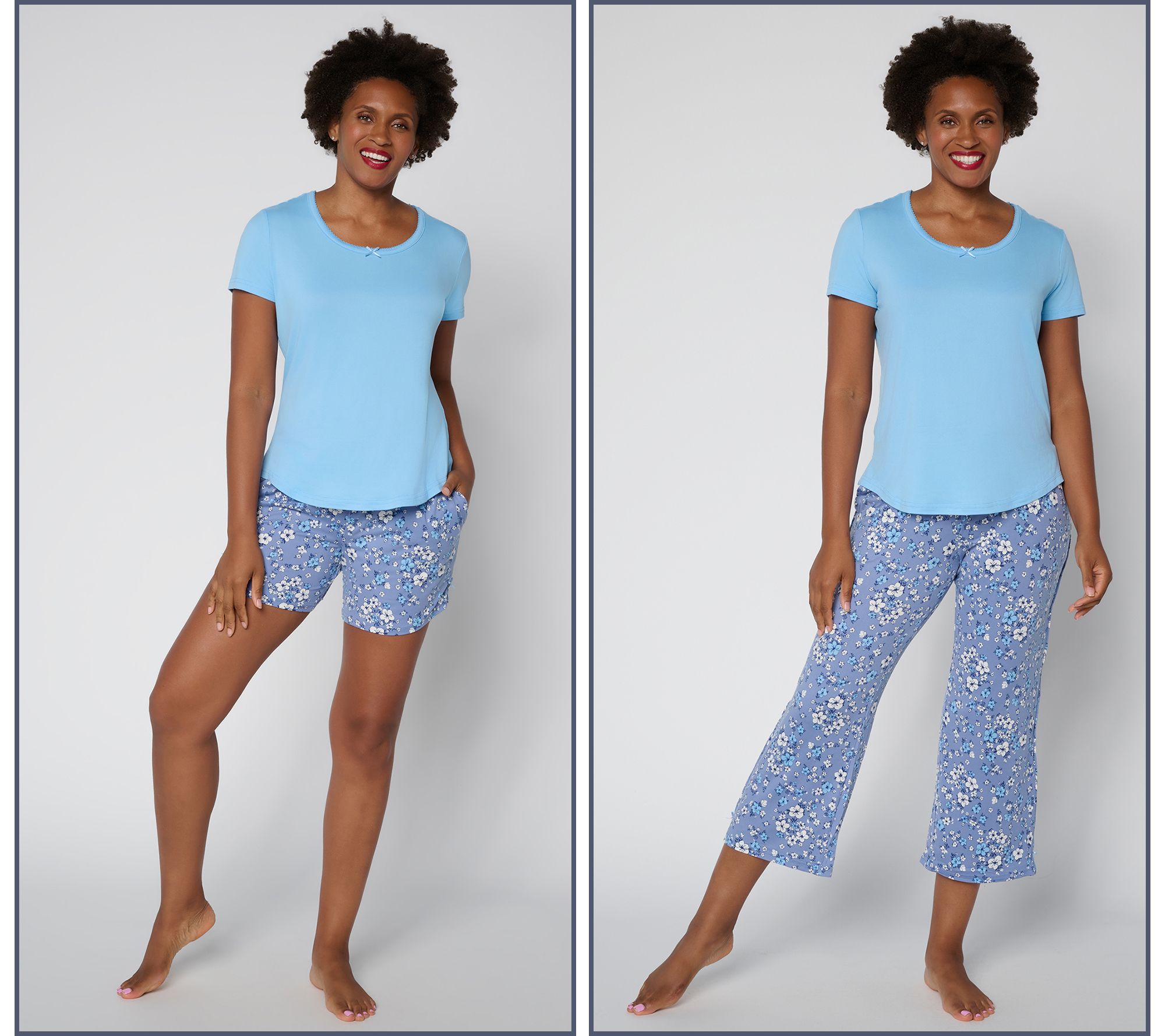 MUK LUKS Cloud Knit 3-Piece Pajama Set