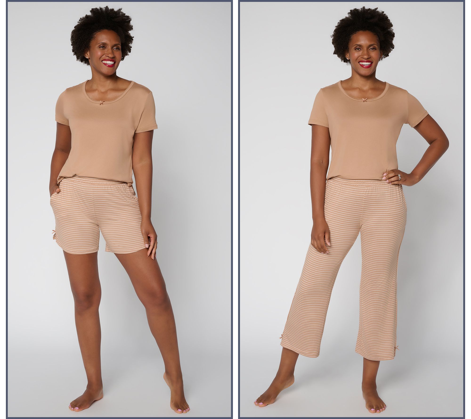 MUK LUKS Cloud Knit 3-Piece Pajama Set