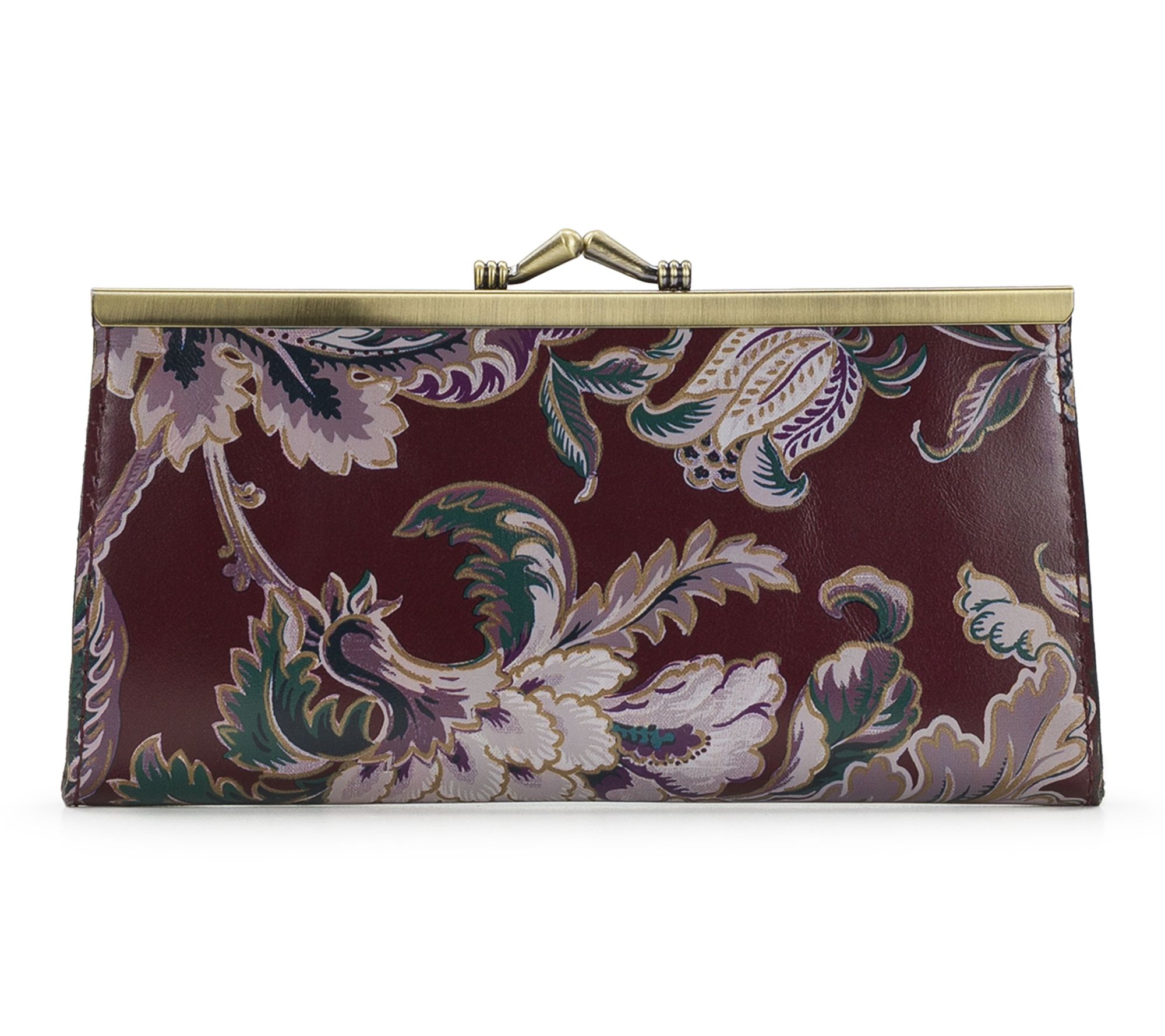 Patricia Nash Effie Frame Wallet - European Floral Tapestry