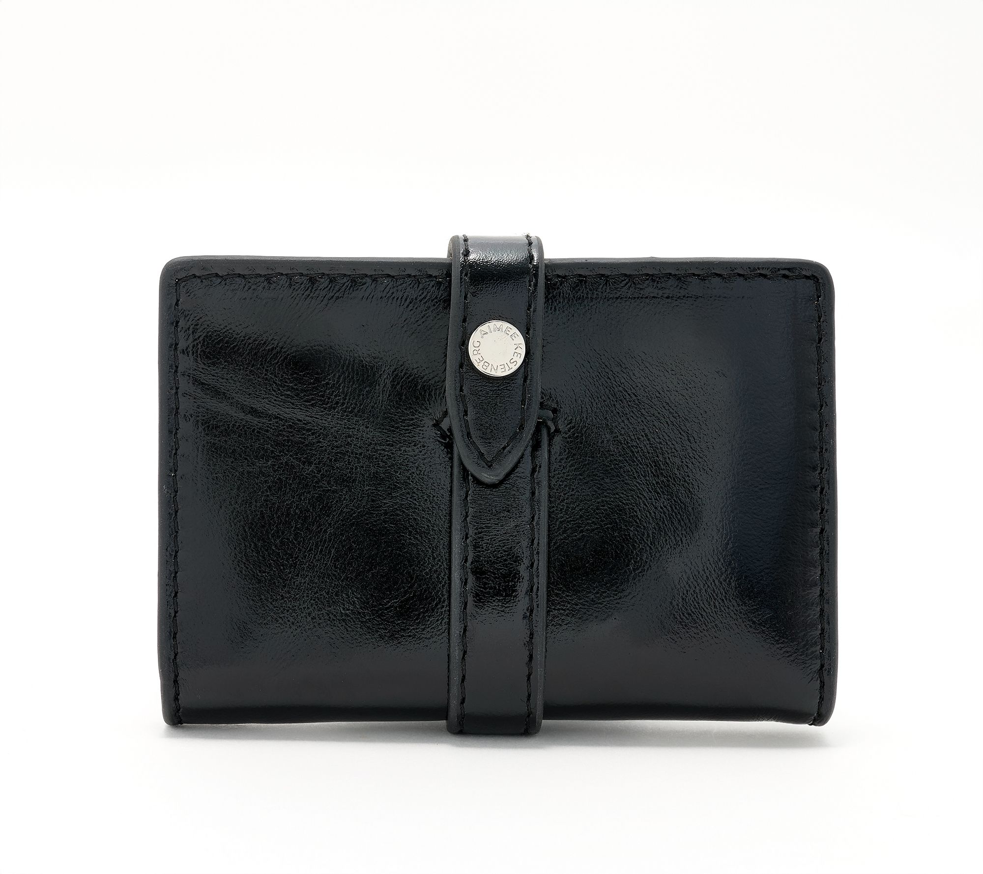 "As Is" Aimee Kestenberg Tiny Titan Leather Credit Card Wallet