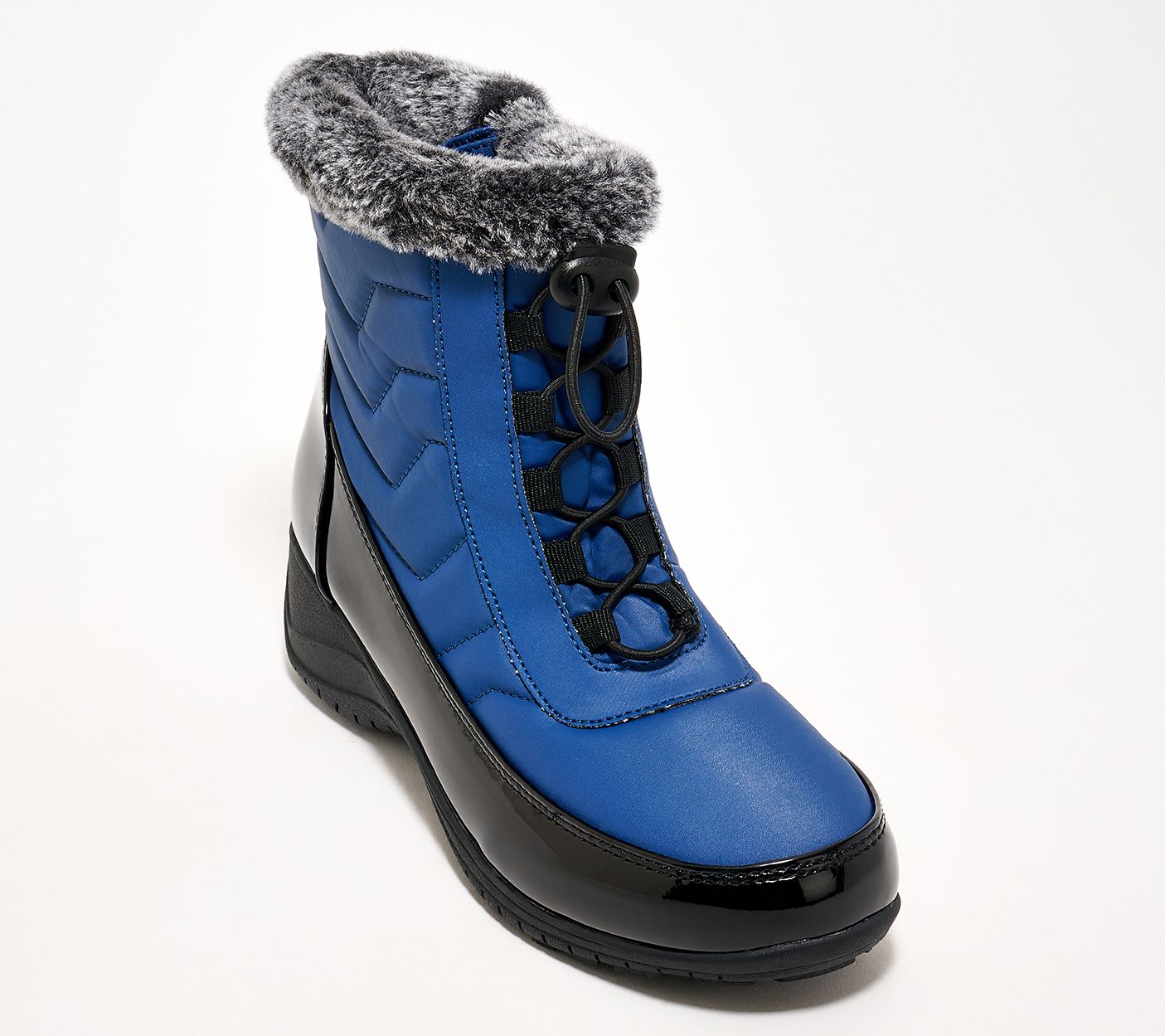 "As Is" Khombu Waterproof Bungee Winter Boots- Margot