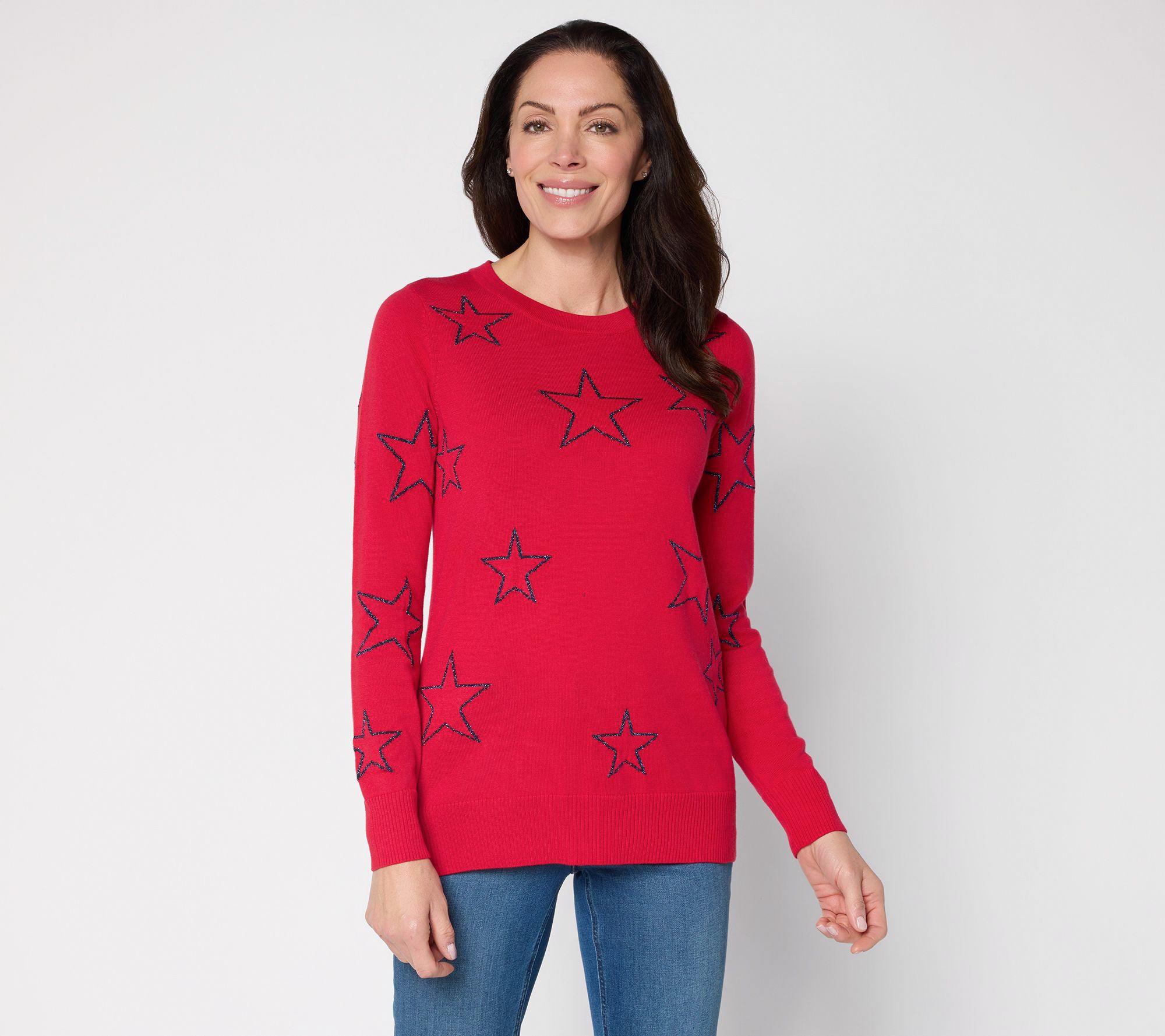 "As Is" Belle by Kim Gravel Sketchy Open Shining Star Sweater