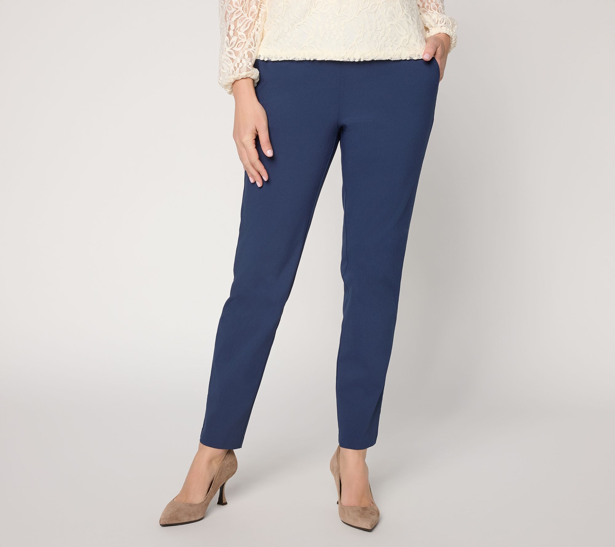 "As Is" Ree by the Pioneer Woman Regular Straight Leg Woven Trousers