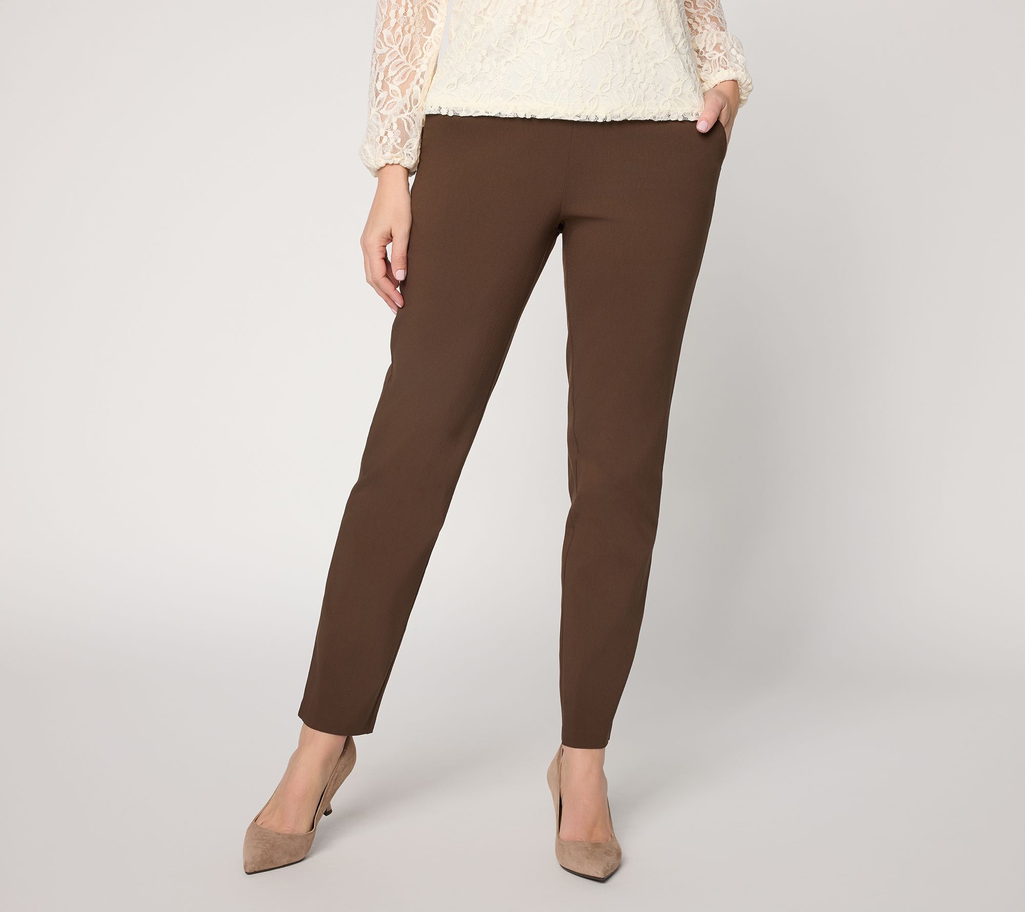 "As Is" Ree by the Pioneer Woman Regular Straight Leg Woven Trousers