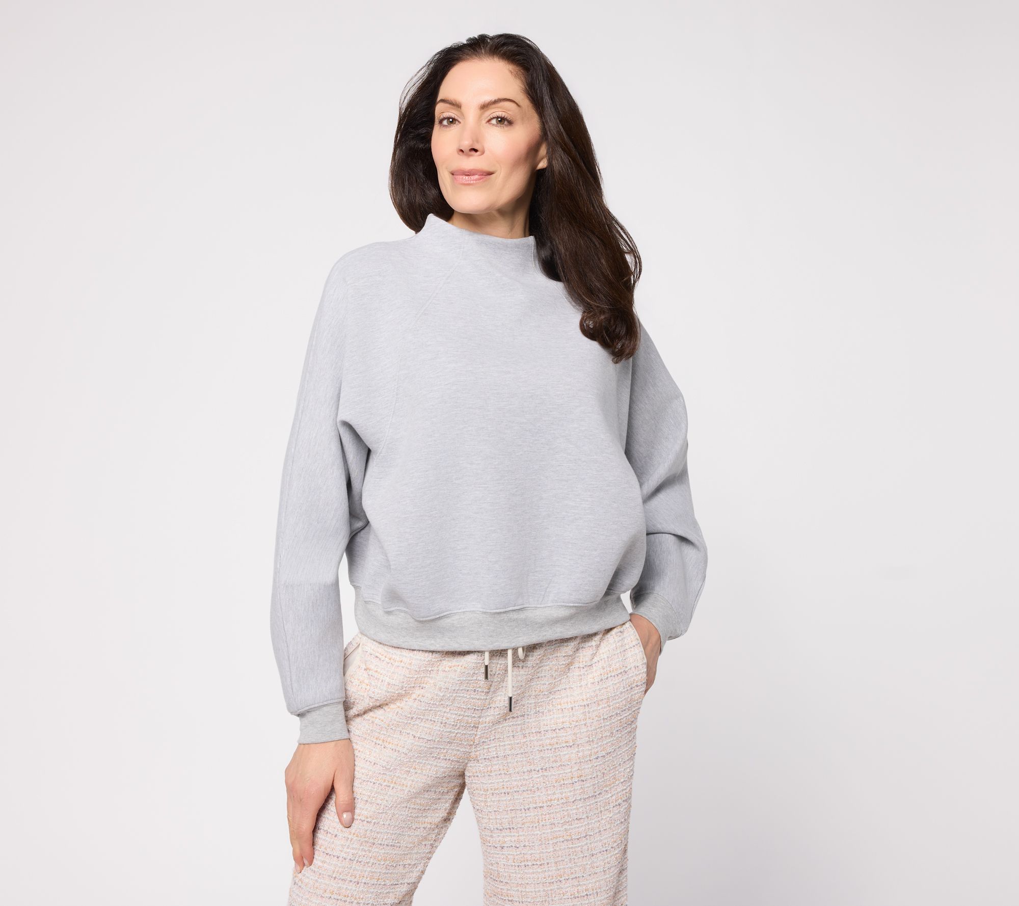 "As Is" RM Studio x Rebecca Minkoff SpongeKnitMock Neck Pullover