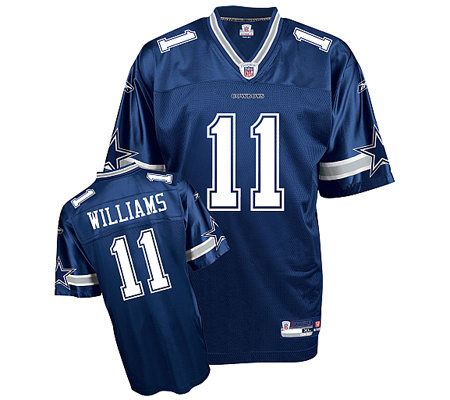 NFL Cowboys Roy Williams Youth Replica Team Color Jersey 