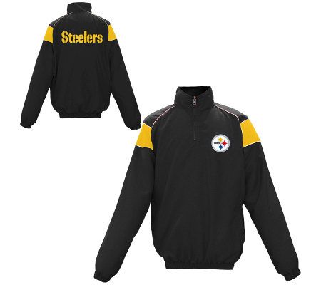 NFL Pittsburgh Steelers Team Pullover Jacket -Logo on Front 