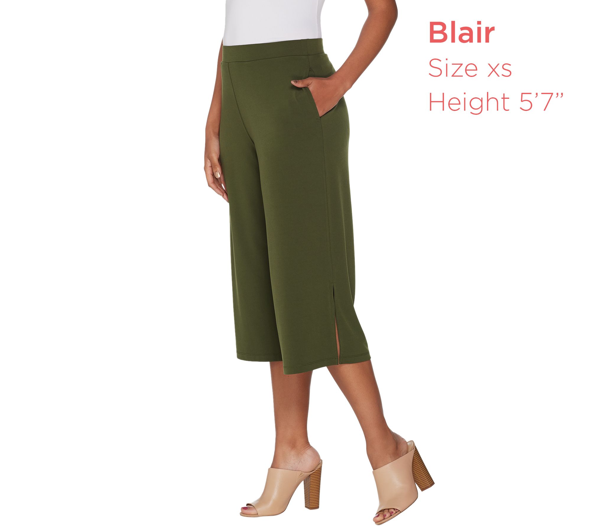 qvc susan graver crop pants