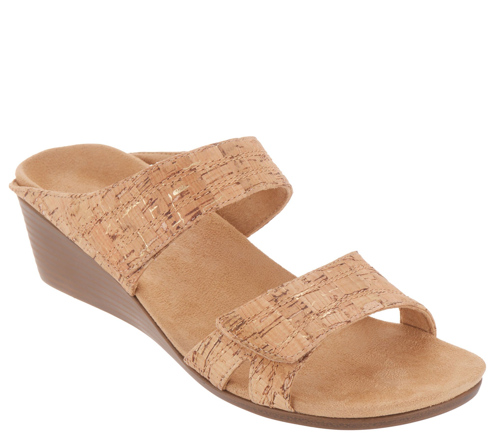 qvc vionic wedge sandals