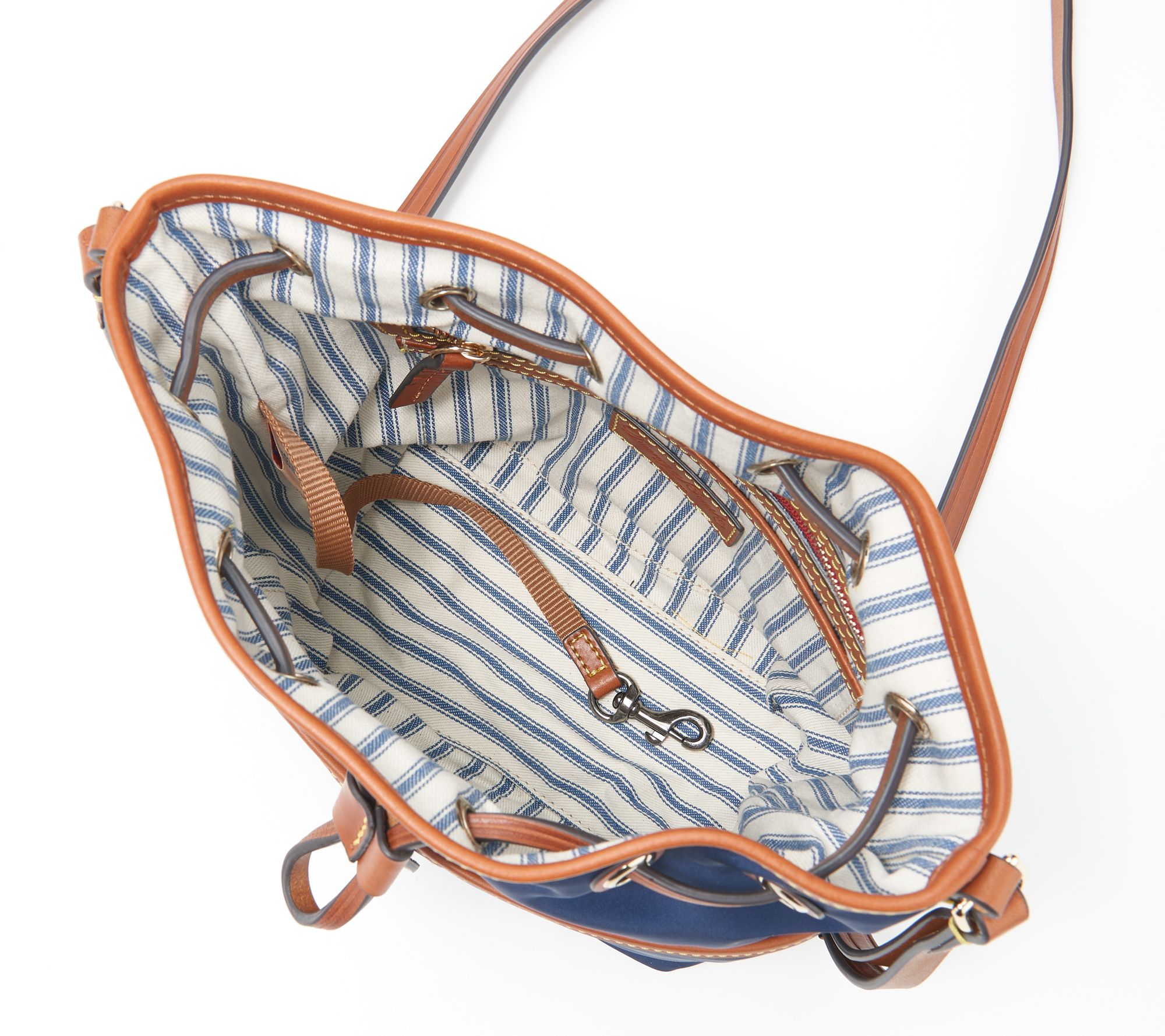 Dooney & Bourke Nylon Wayfarer Flap Crossbody on QVC 