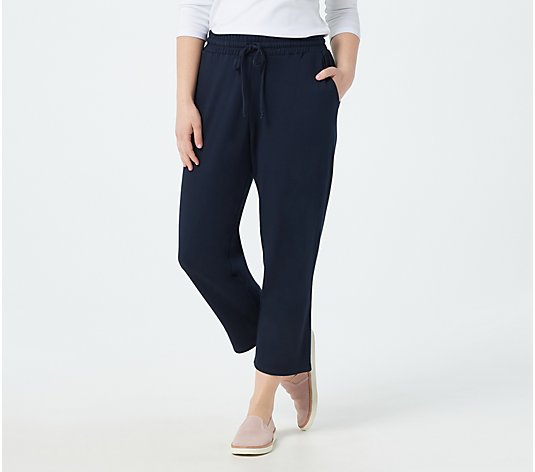Gibson Look Cropped Straight Jogger Pants
