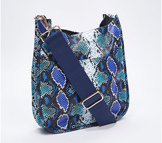 AHDORNED Printed Messenger with Coordinating Strap