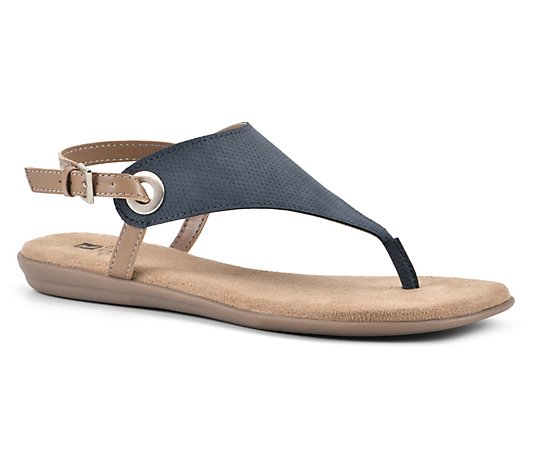 White Mountain Adjustable Thong Sandals - London