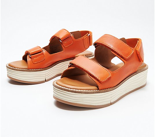 Miz Mooz Leather Adjustable Sport Sandals - Violetta