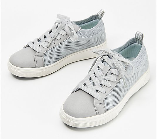 Propet Knit Lace-Up Sneakers - Kenna